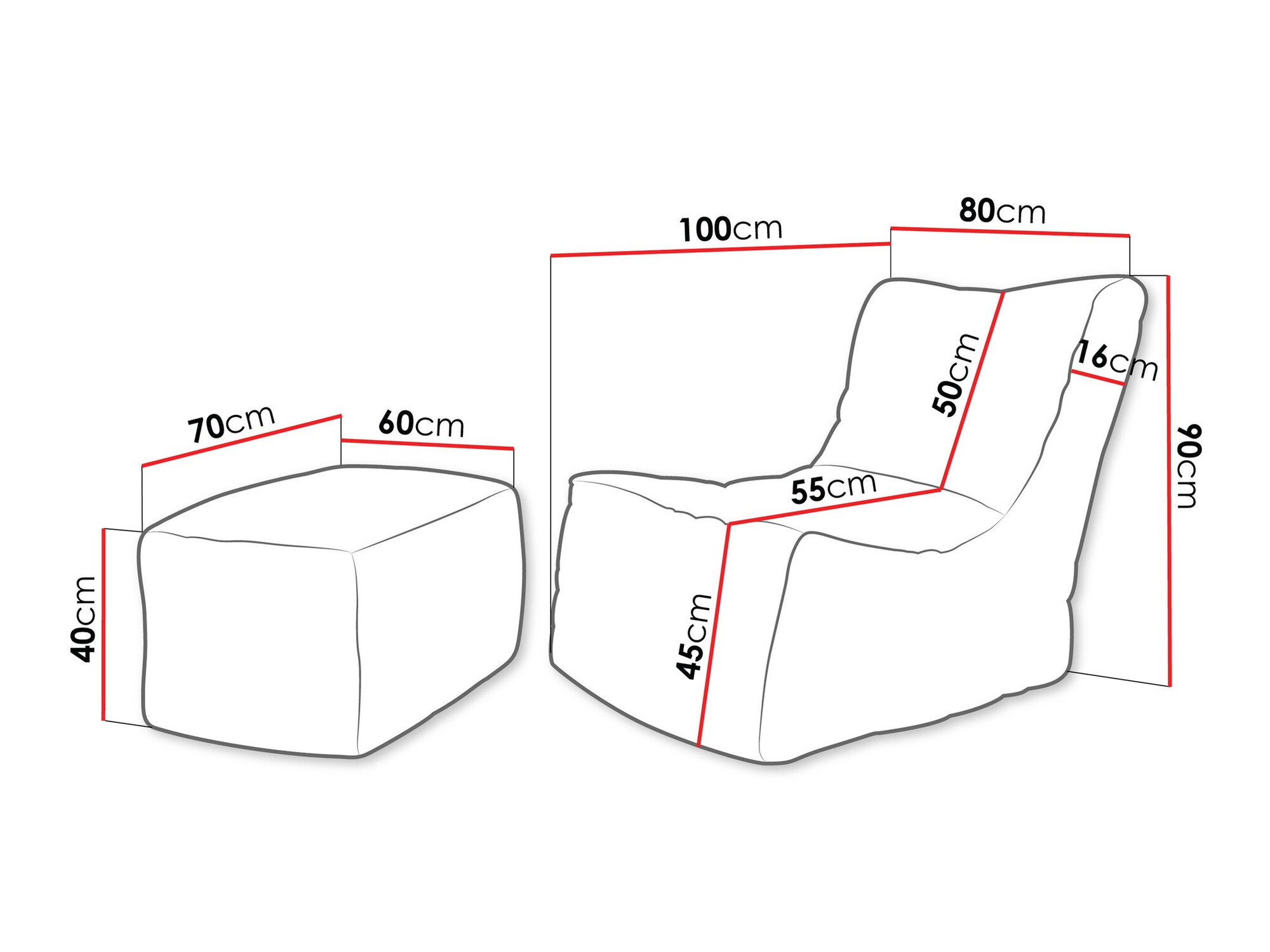 Vreća za sedenje Rockford 104 (Poso 43)
