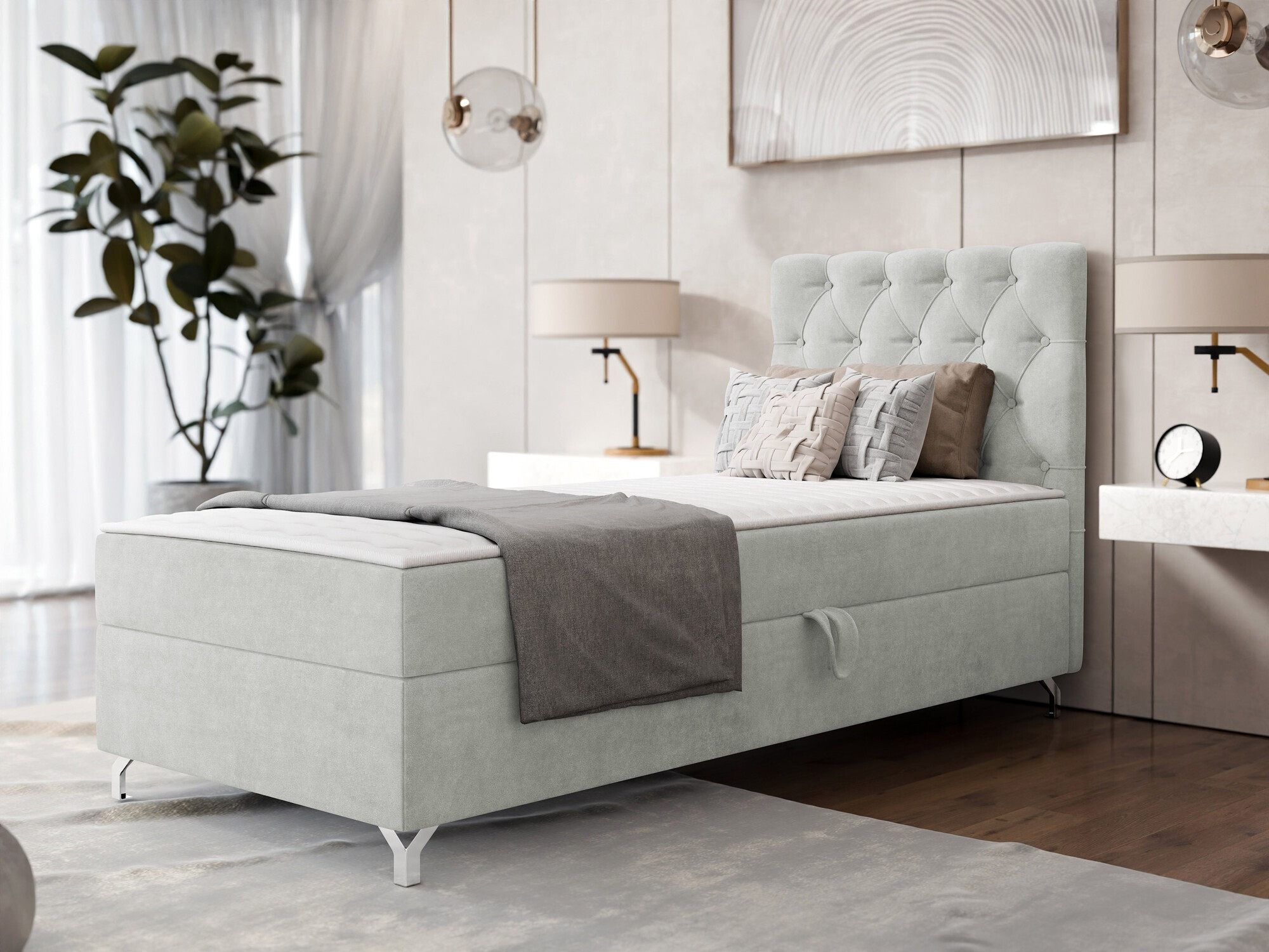 Boxspring krevet Memphis 142 (Manila 14)