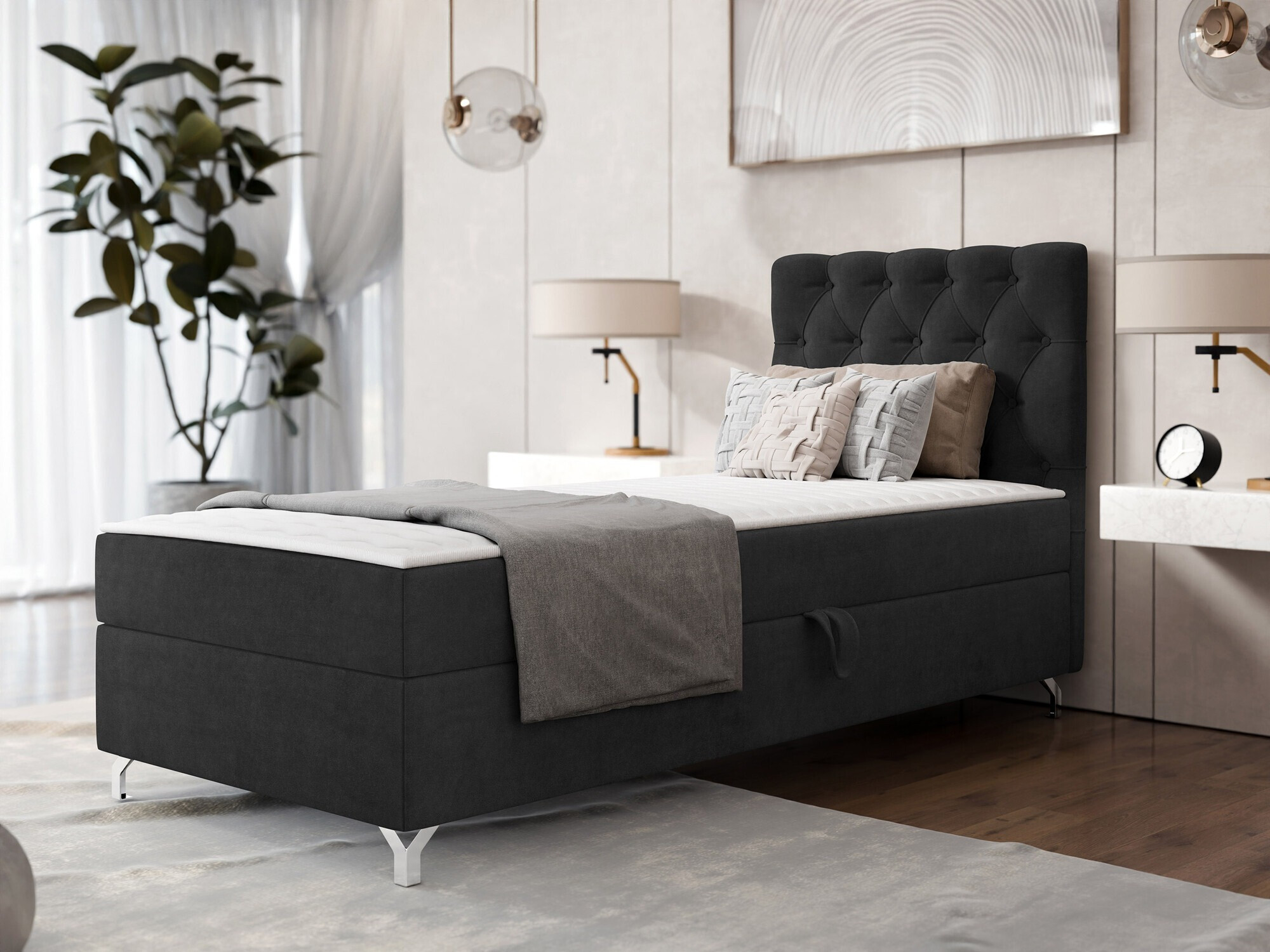 Boxspring krevet Memphis 142 (Manila 18)