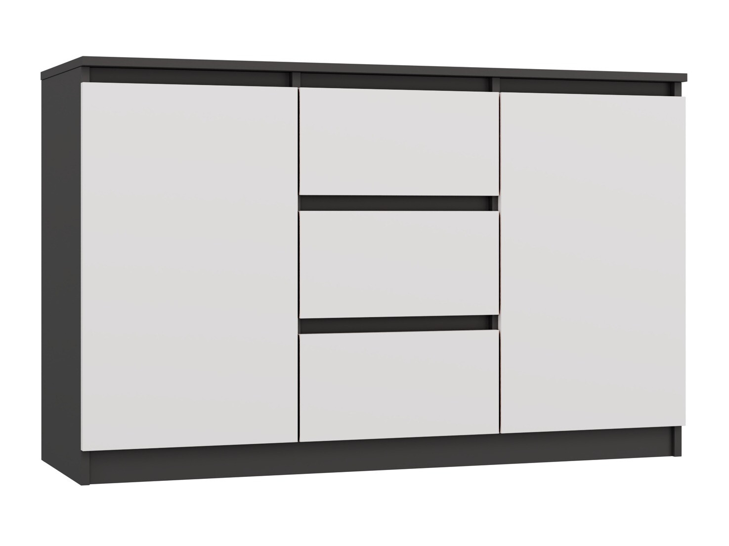 Komoda Elbvelu 112 (Belo + Antricit (ugalj))