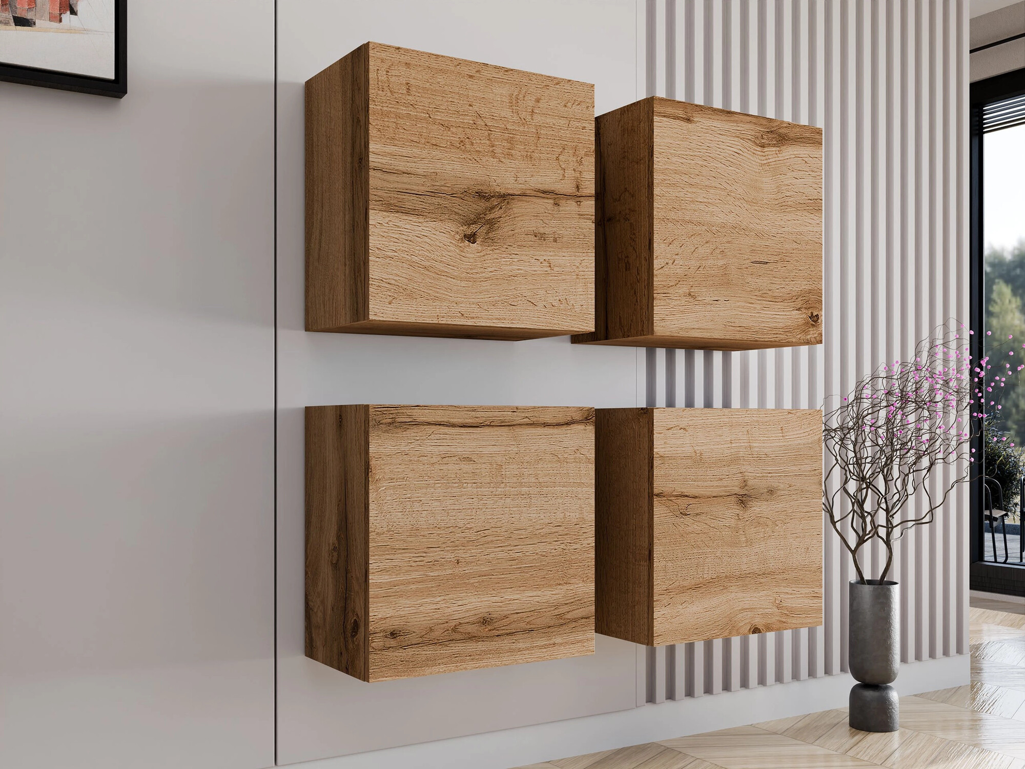 Set ormarića Venenou 143 (Hrast Votan)