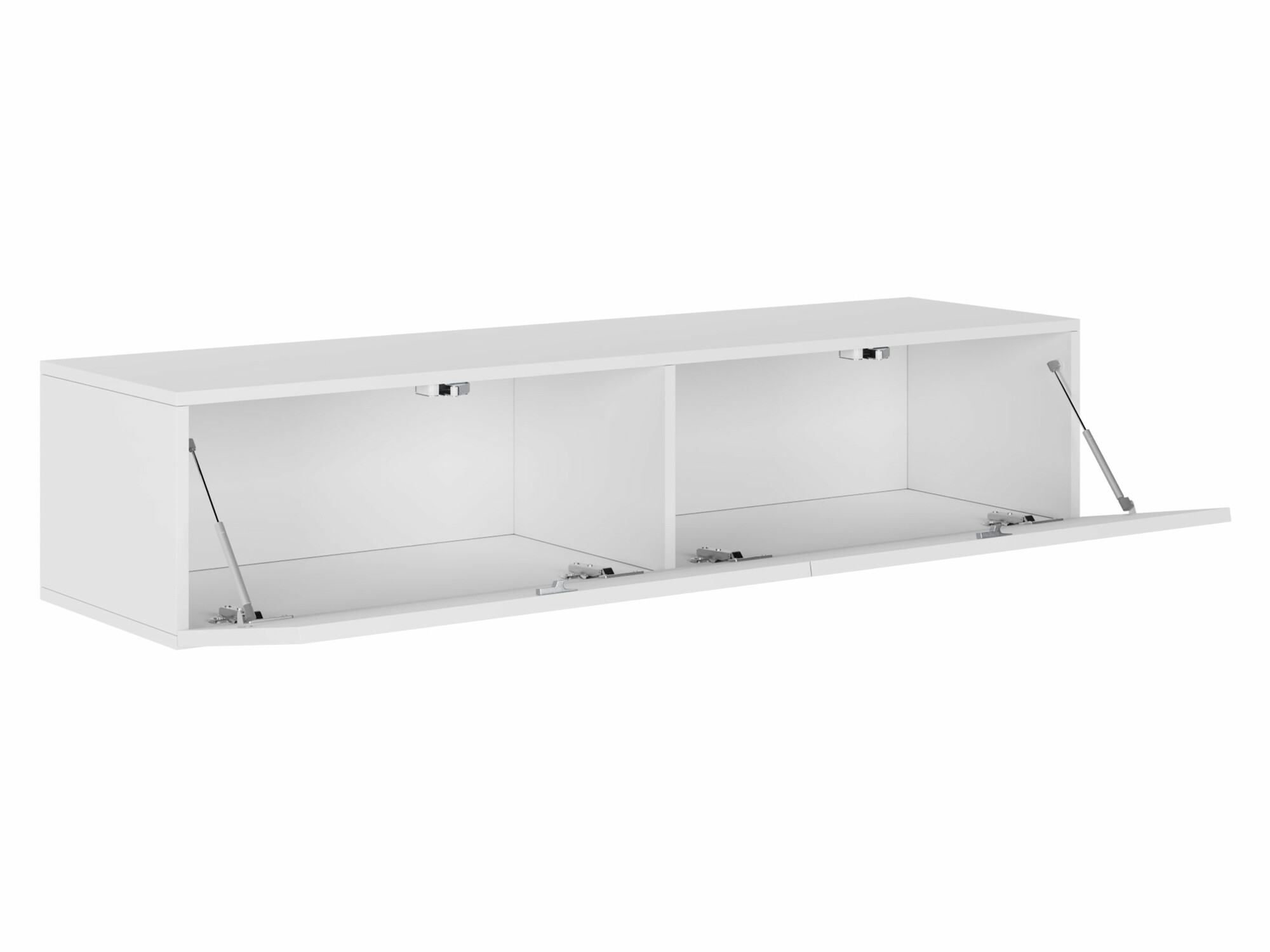 TV komoda Vilrin II (Crno + Sjajno crna)
