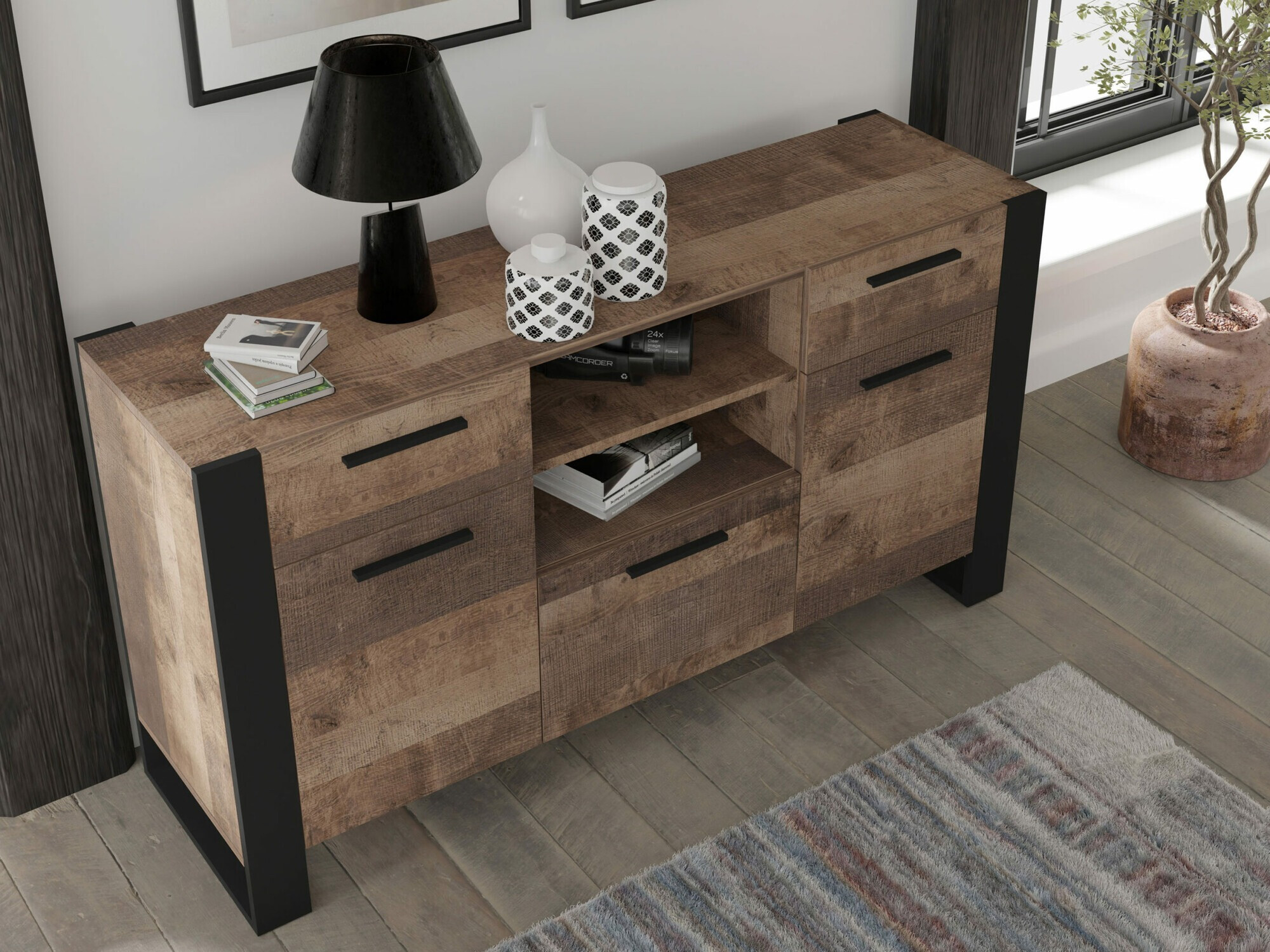 Komoda Cordoro 115 (Tamno drvo)