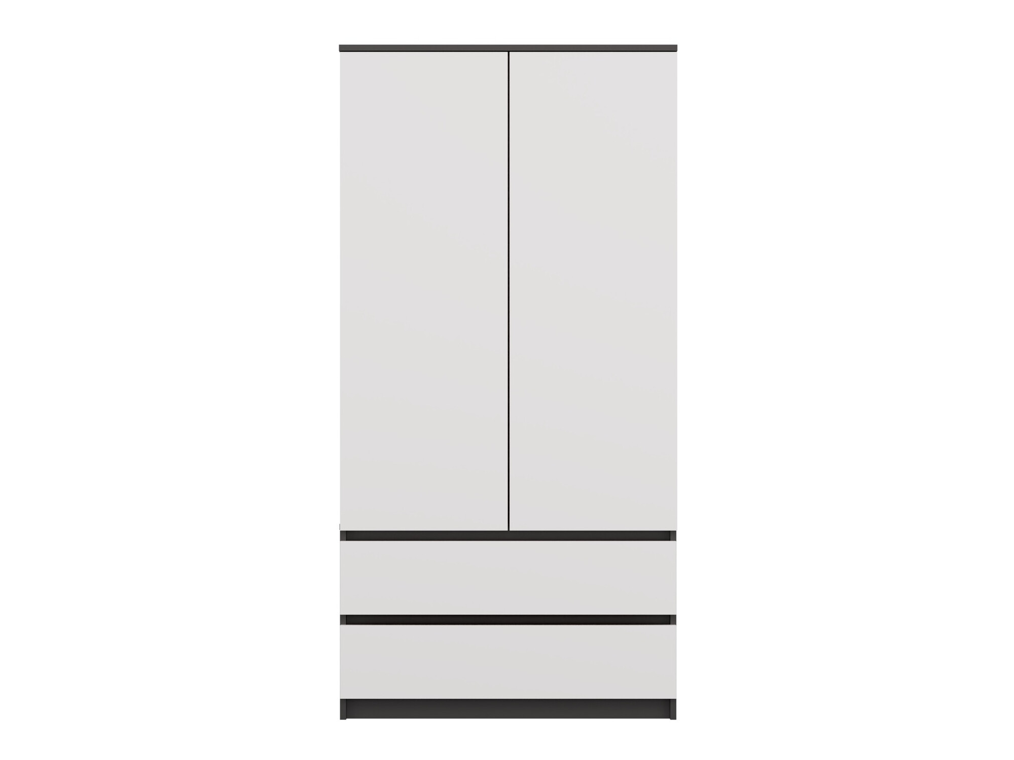 Ormar Elbvelu 116 (Belo + Antracit)