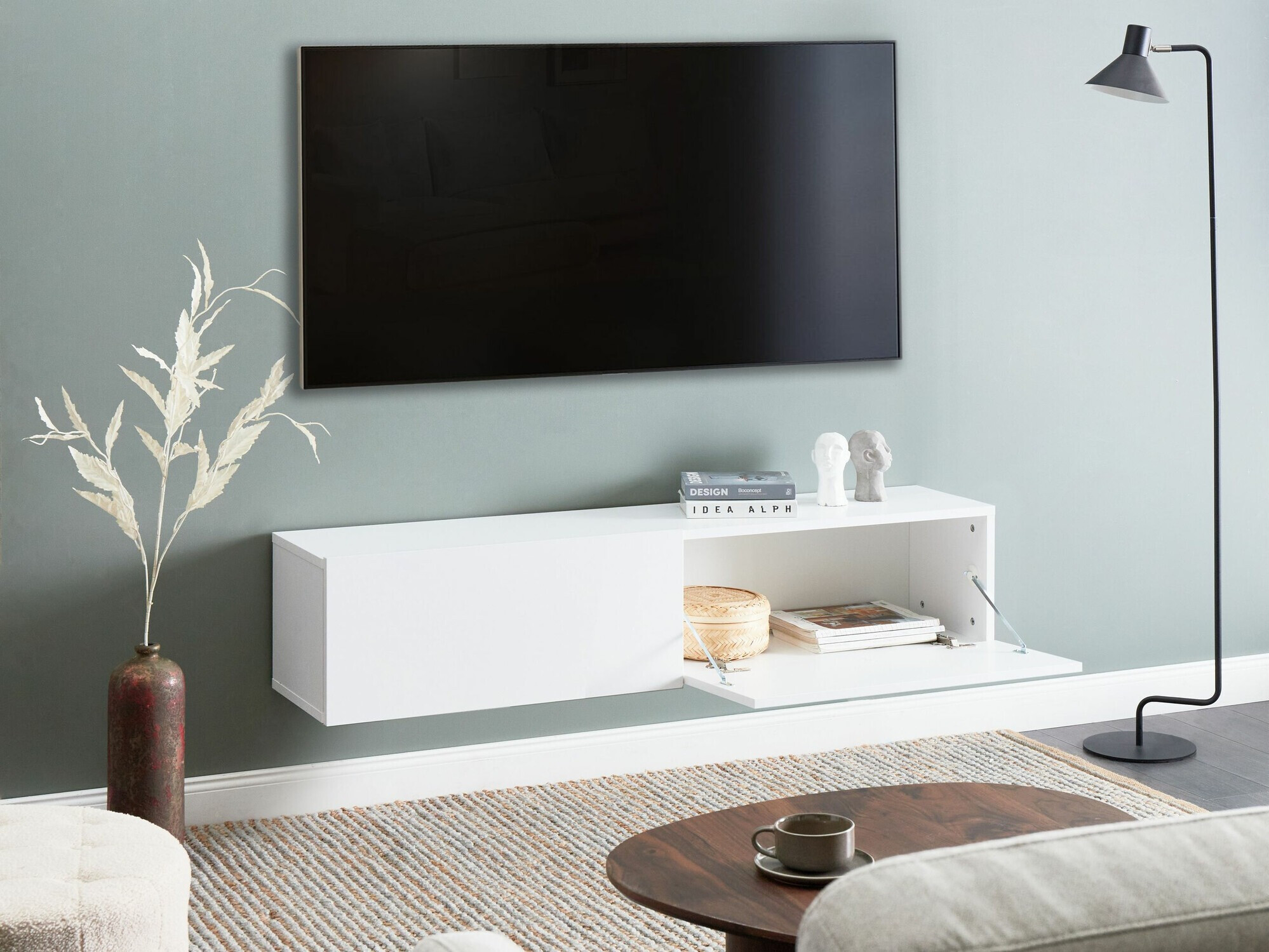 TV komoda Berwyn 2663 (Belo)