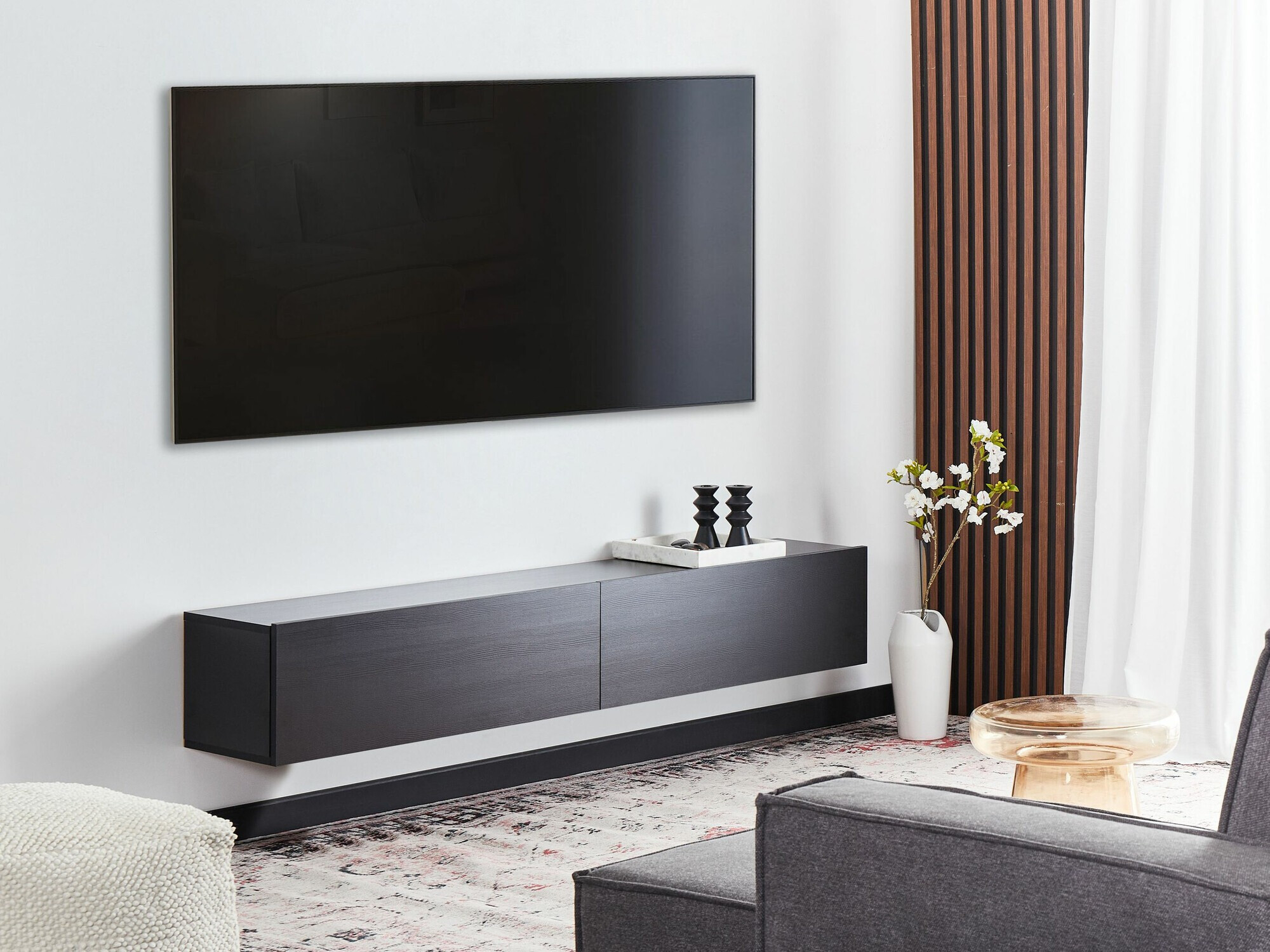 TV komoda Berwyn 2664 (Crno)