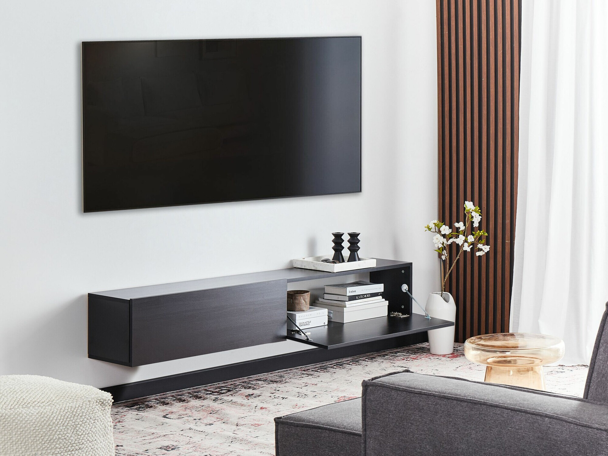 TV komoda Berwyn 2664 (Crno)