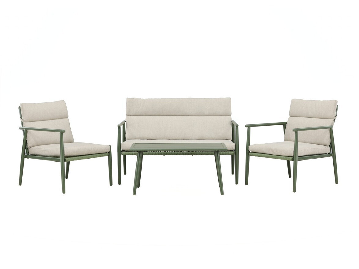 Set baštenskog nameštaja Dallas 4831 (Zelena + Bež)