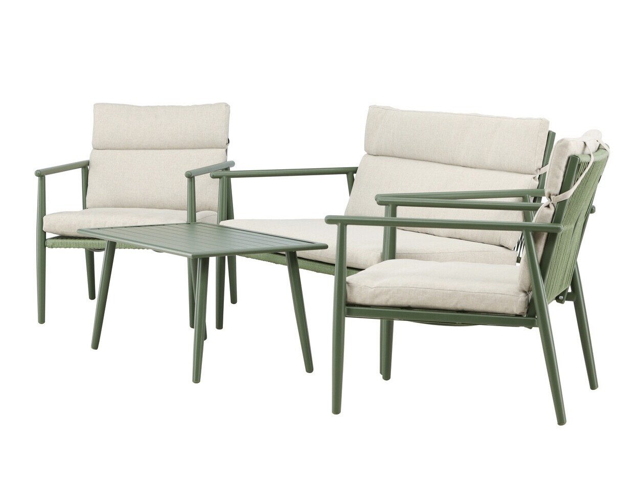 Set baštenskog nameštaja Dallas 4831 (Zelena + Bež)