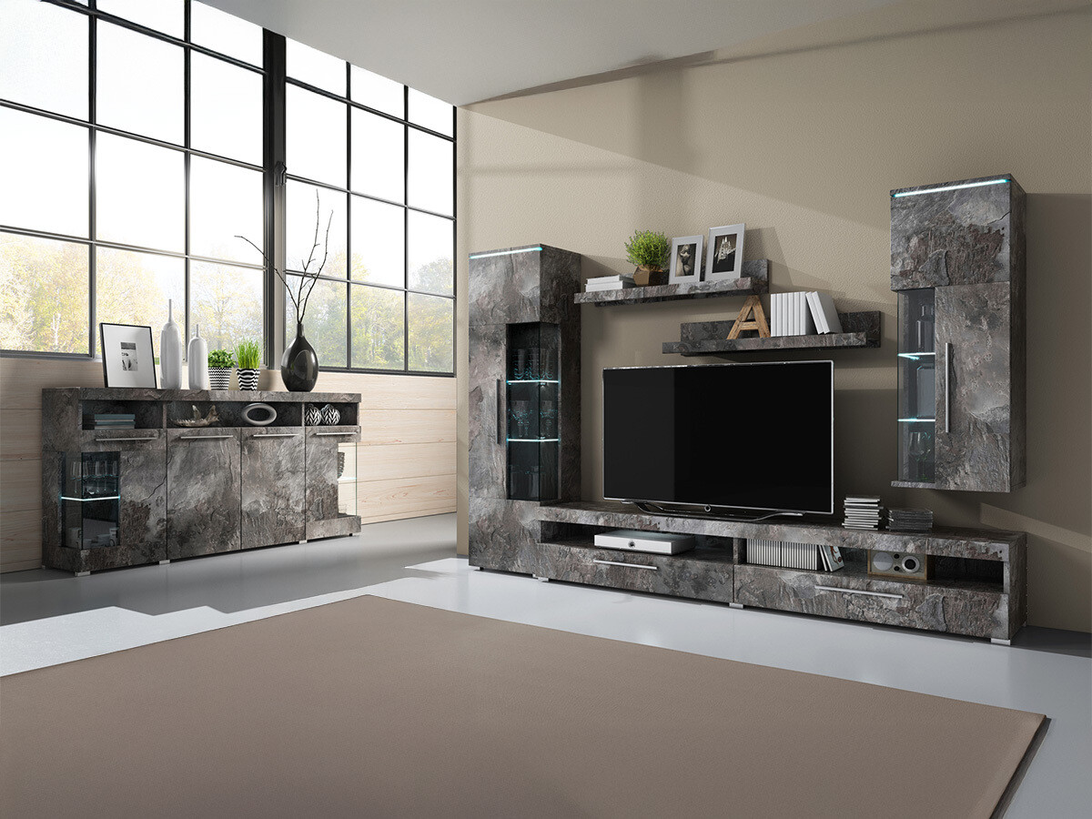 Ormarić Torvire 113 (Tamni beton)