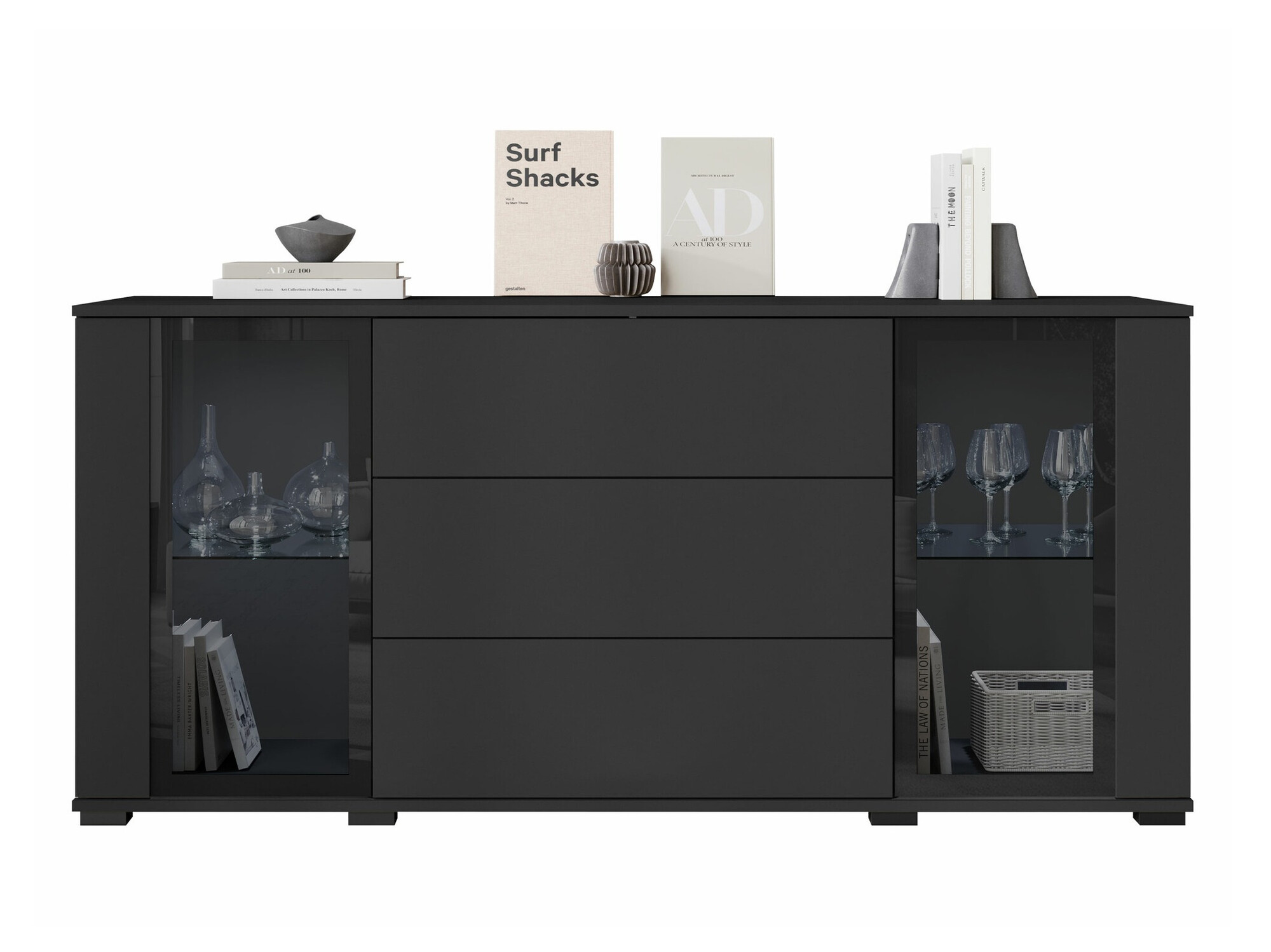 Komoda Torcame 101 (Crno)