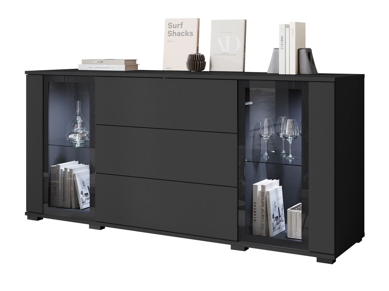 Komoda Torcame 101 (Crno)