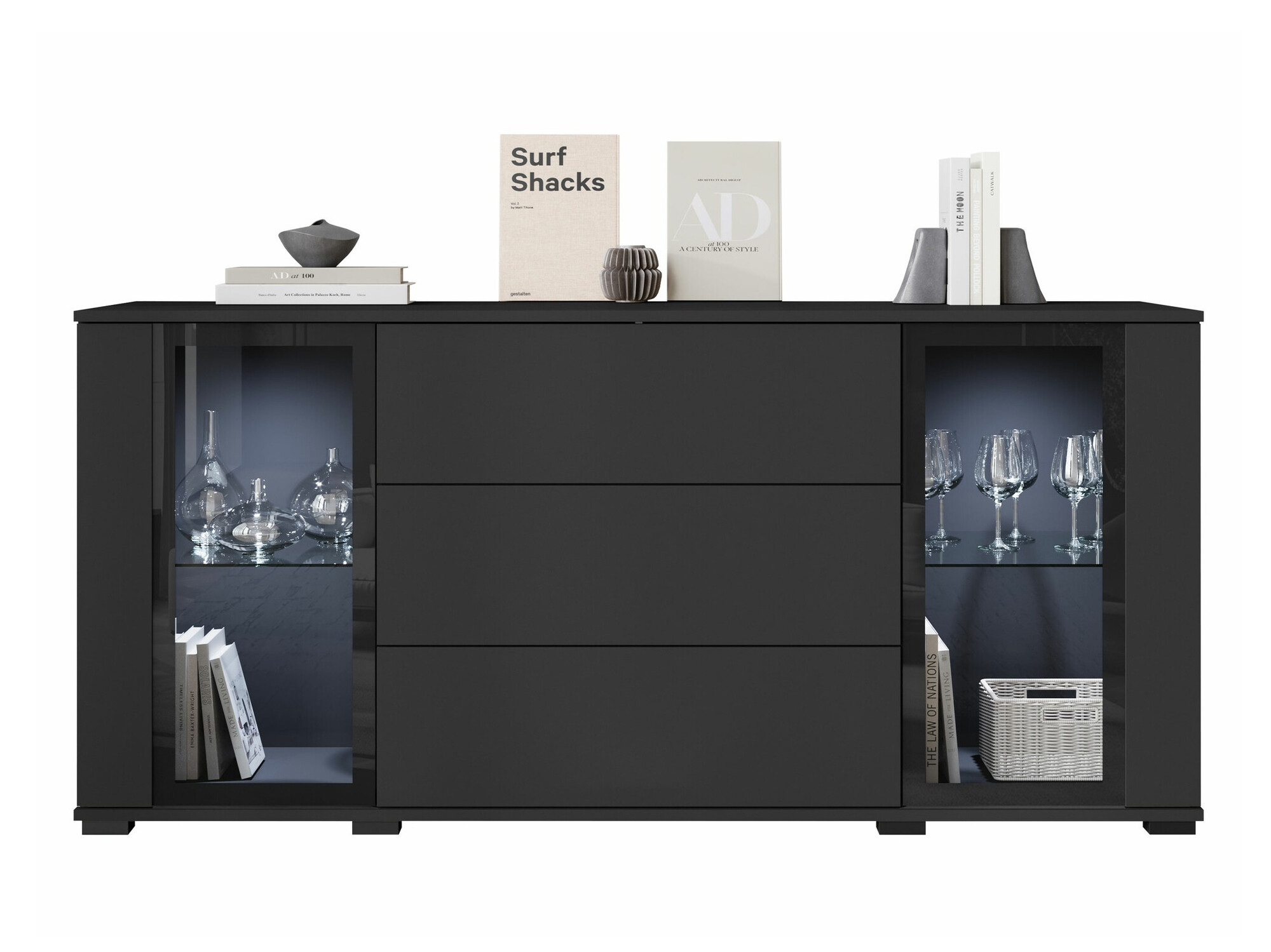 Komoda Torcame 101 (Crno)