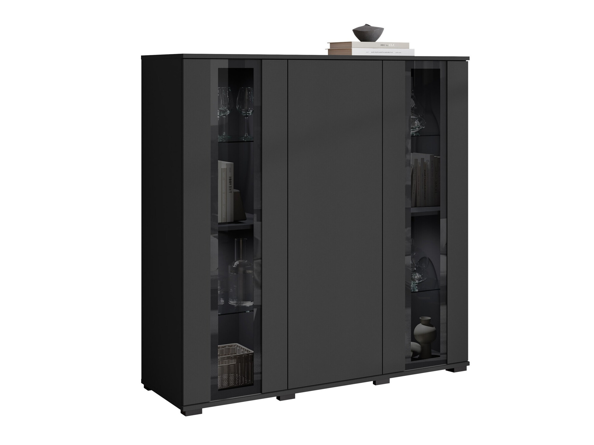 Ormarić Torcame 100 (Crno)