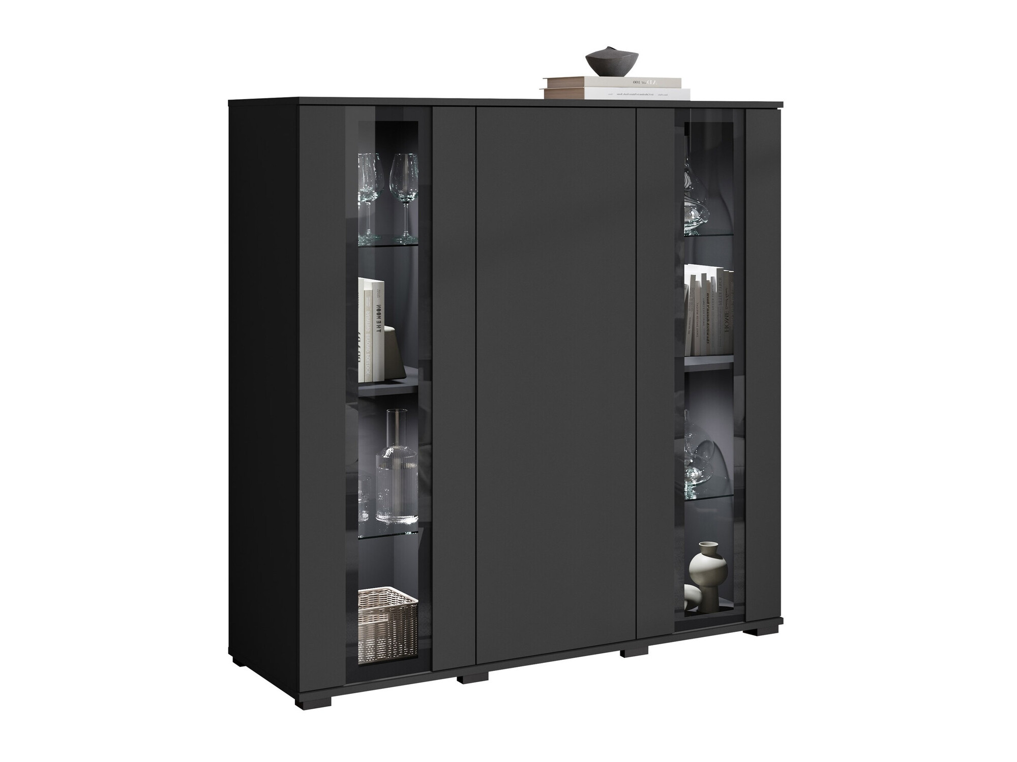 Ormarić Torcame 100 (Crno)