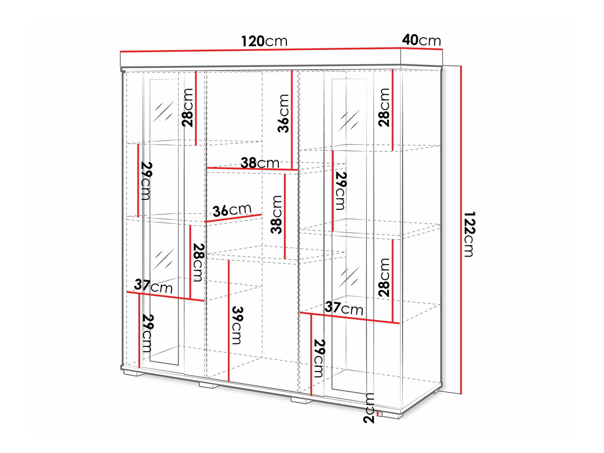 Ormarić Torcame 100 (Вотан храст)