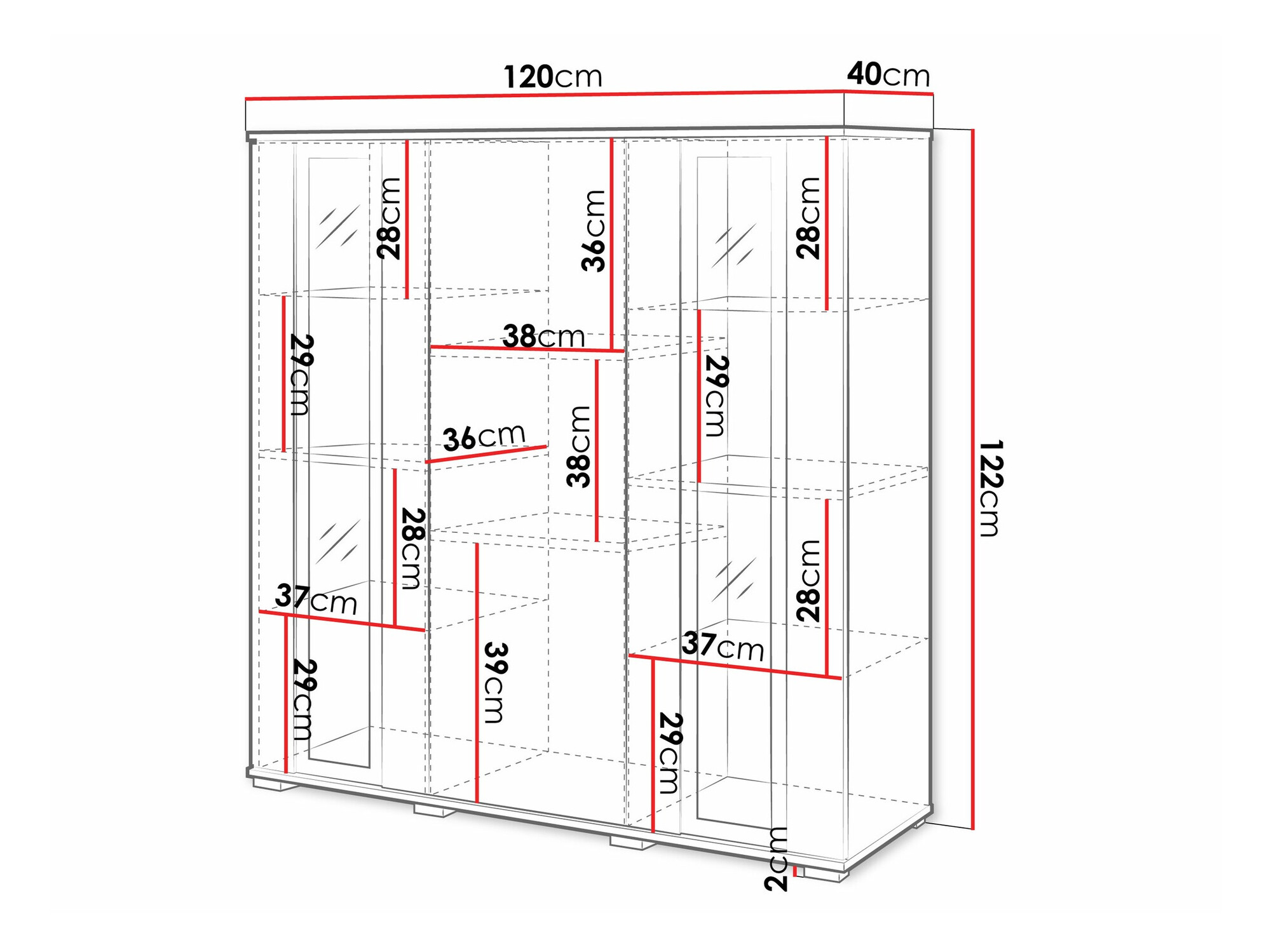 Ormarić Torcame 100 (Вотан храст)