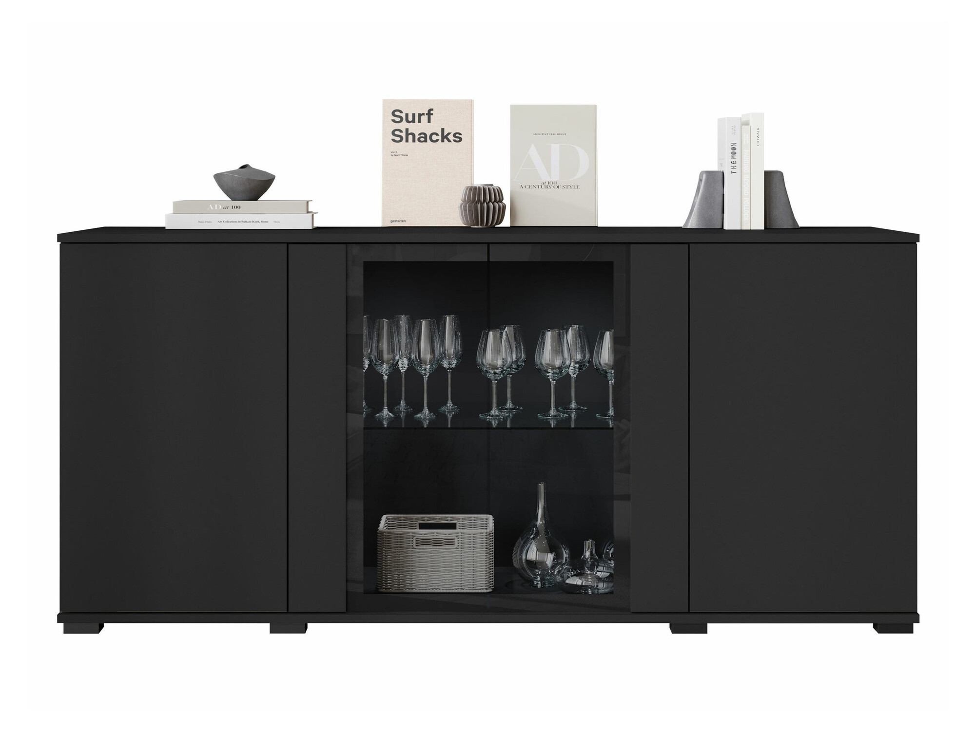 Ormarić Torcame 102 (Crno)