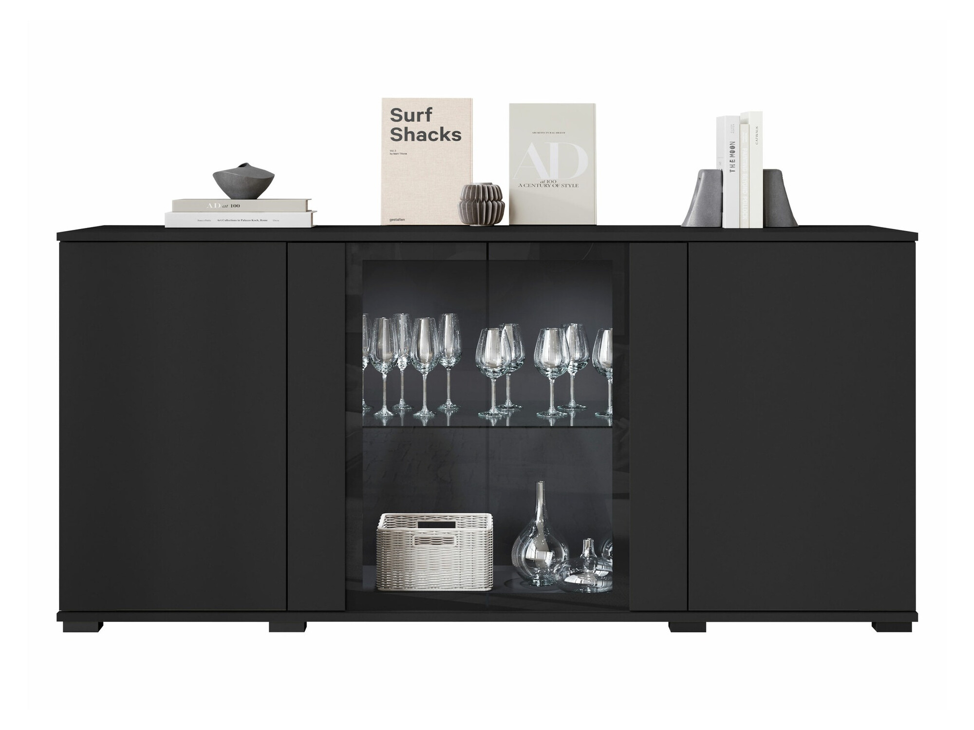 Ormarić Torcame 102 (Crno)