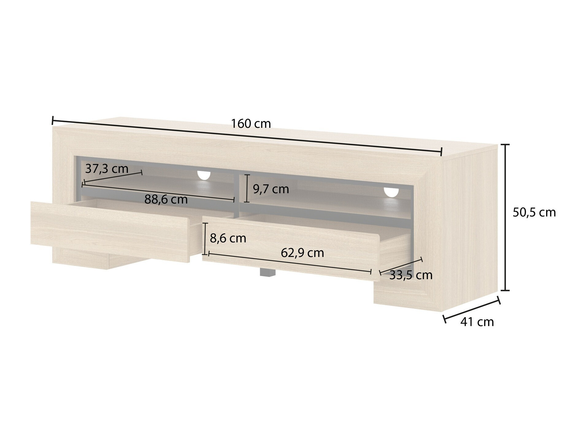 TV komoda Etrteo 103