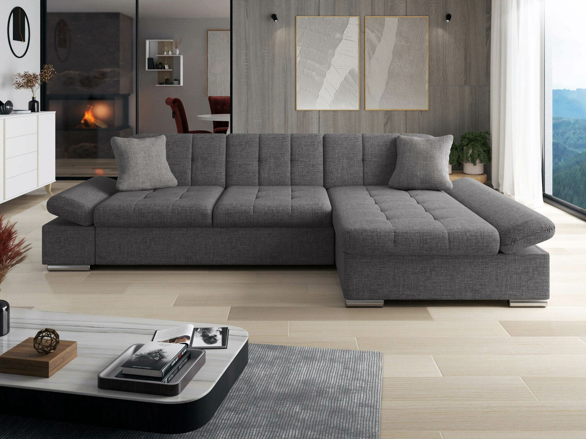 Ugaona sofa Comfivo 219 (Lux 06 + Lux 05)