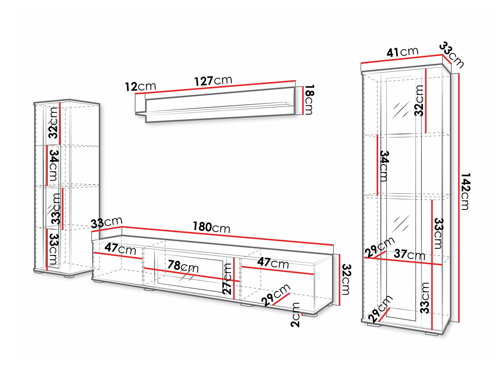 Set za dnevnu sobu Torcame 103 (Вотан храст)