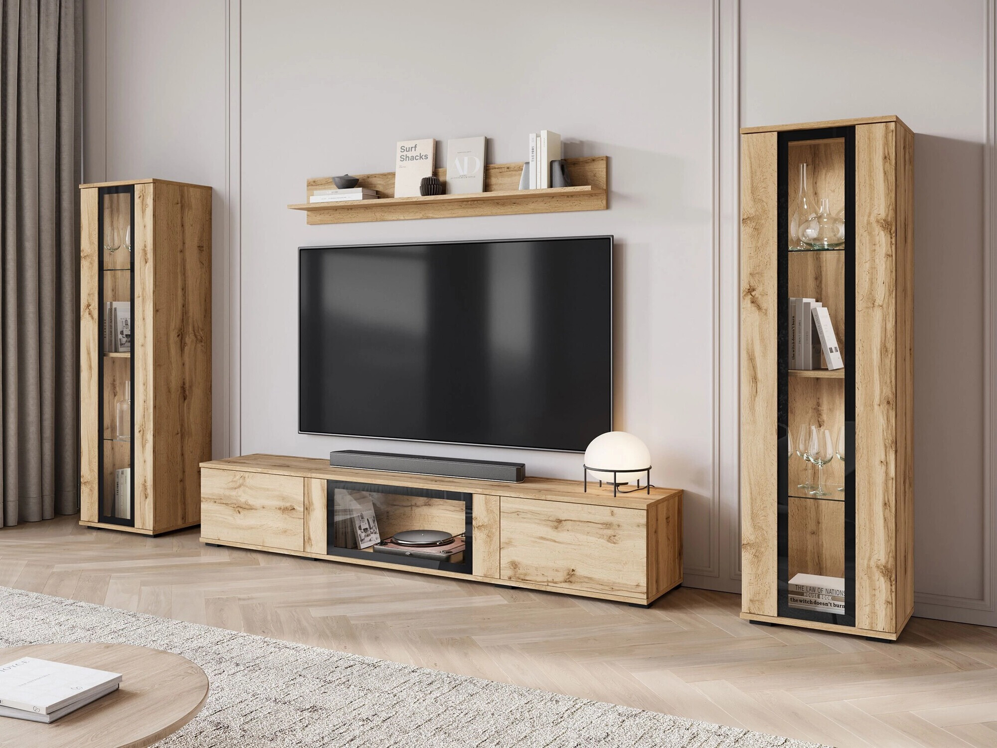 Set za dnevnu sobu Torcame 103 (Вотан храст)