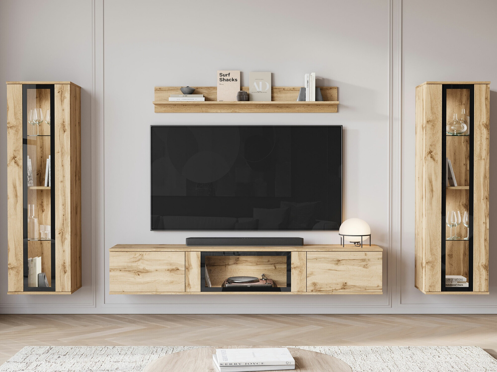 Set za dnevnu sobu Torcame 103 (Вотан храст)