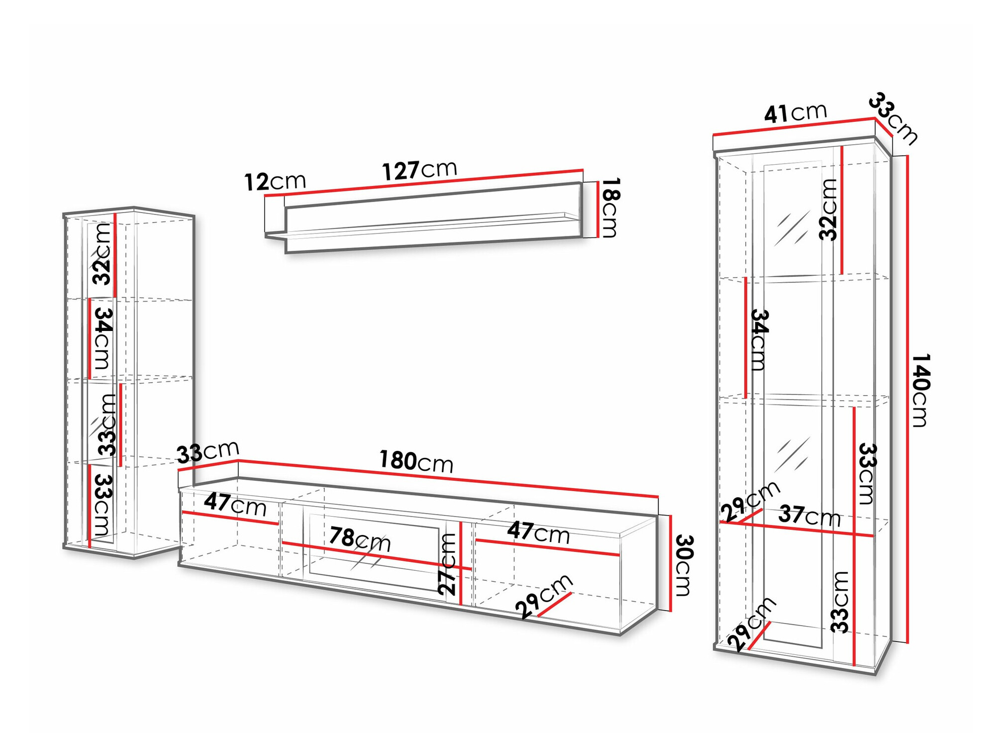 Set za dnevnu sobu Torcame 103 (Вотан храст)