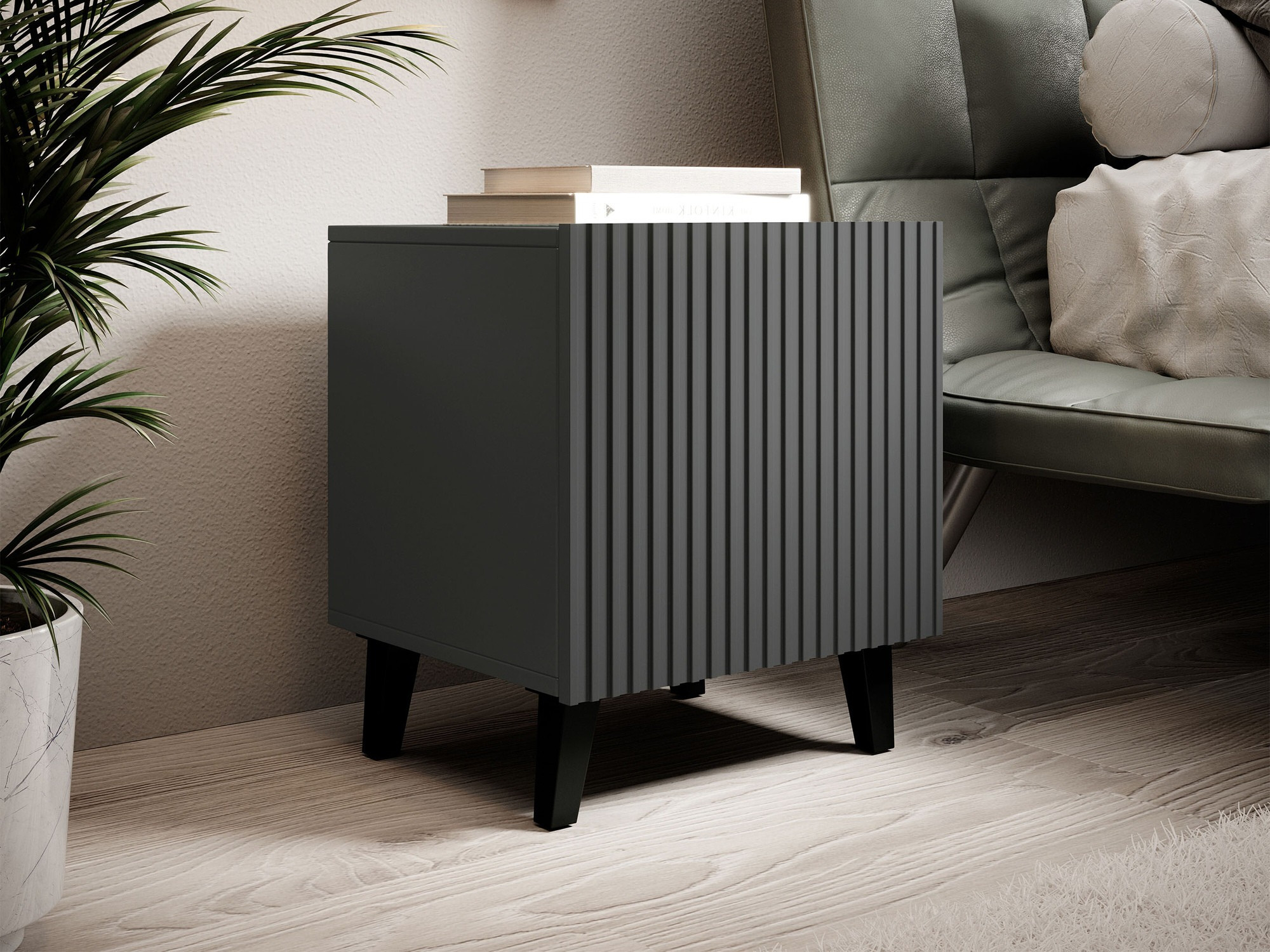 Set noćnih ormarića Remeta 104 (Antricit (ugalj))