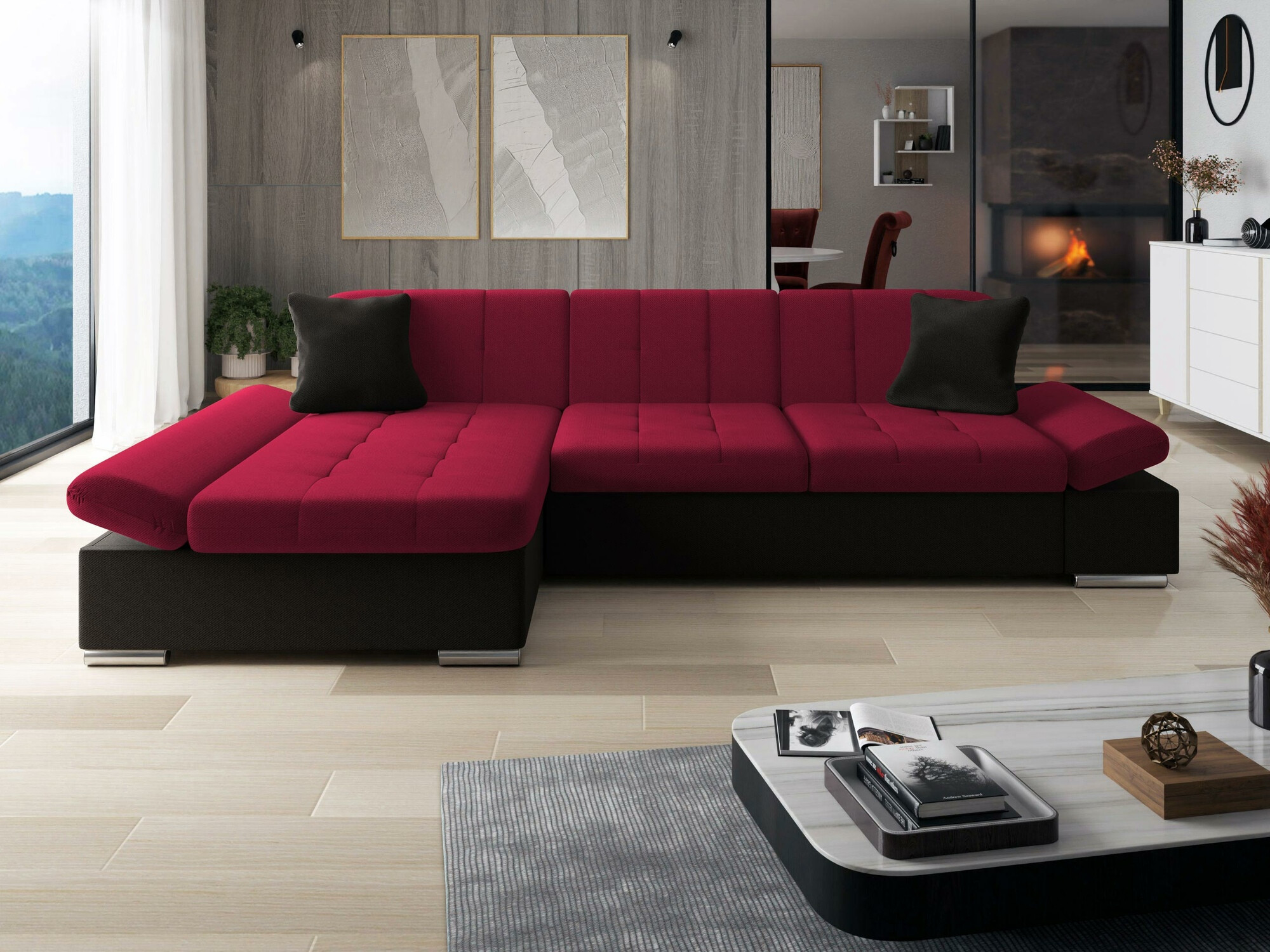 Ugaona sofa Comfivo 219 (Kronos 07 + Kronos 02 + Kronos 07)