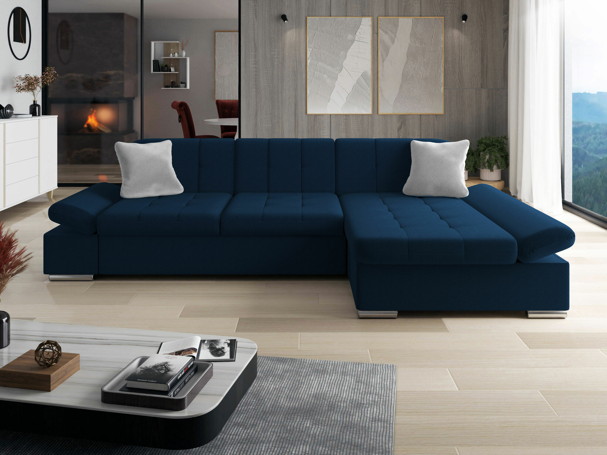 Ugaona sofa Comfivo 219 (Kronos 09 + Paros 05)