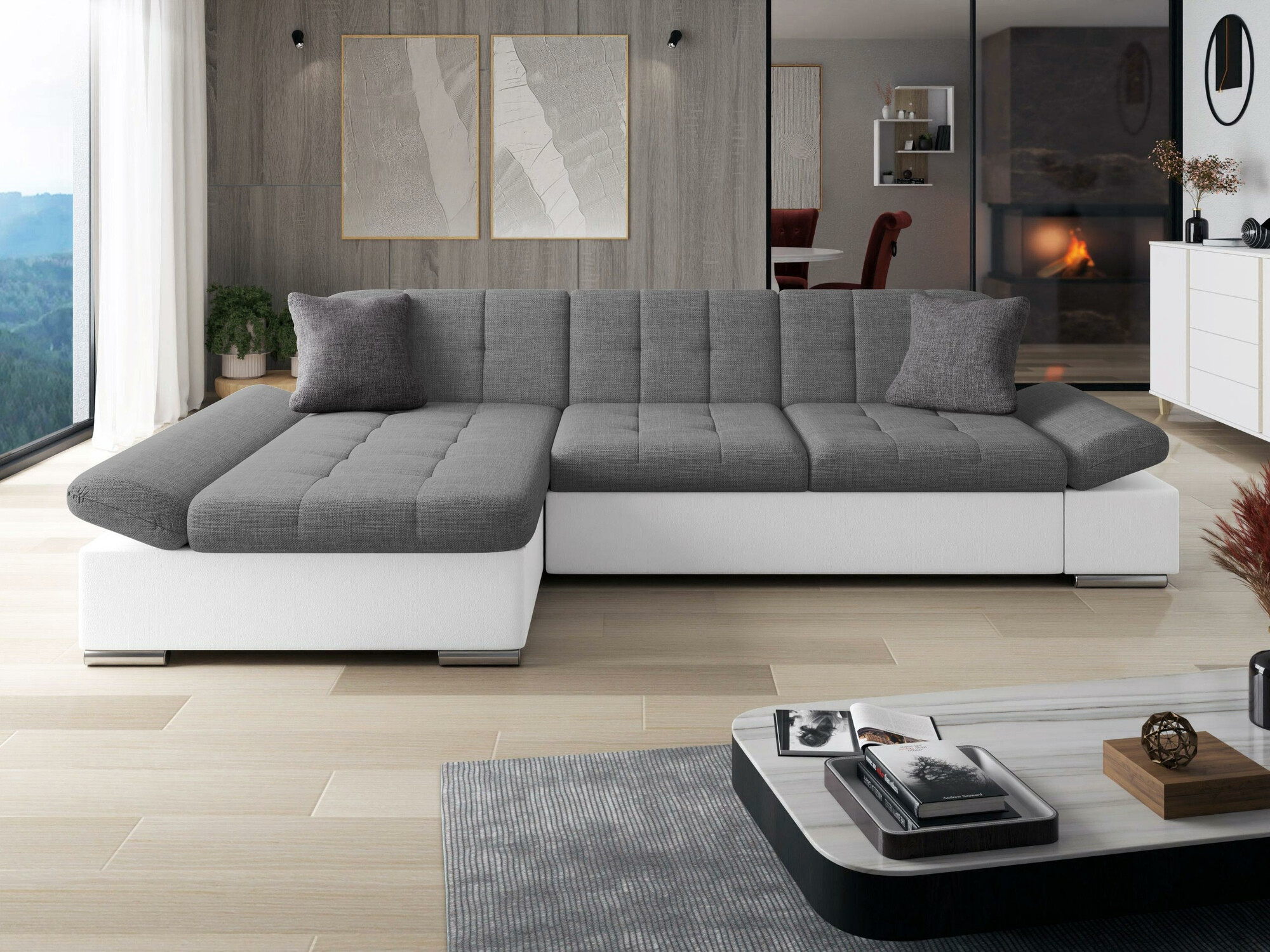 Ugaona sofa Comfivo 219 (Soft 017 + Lux 05 + Lux 06)