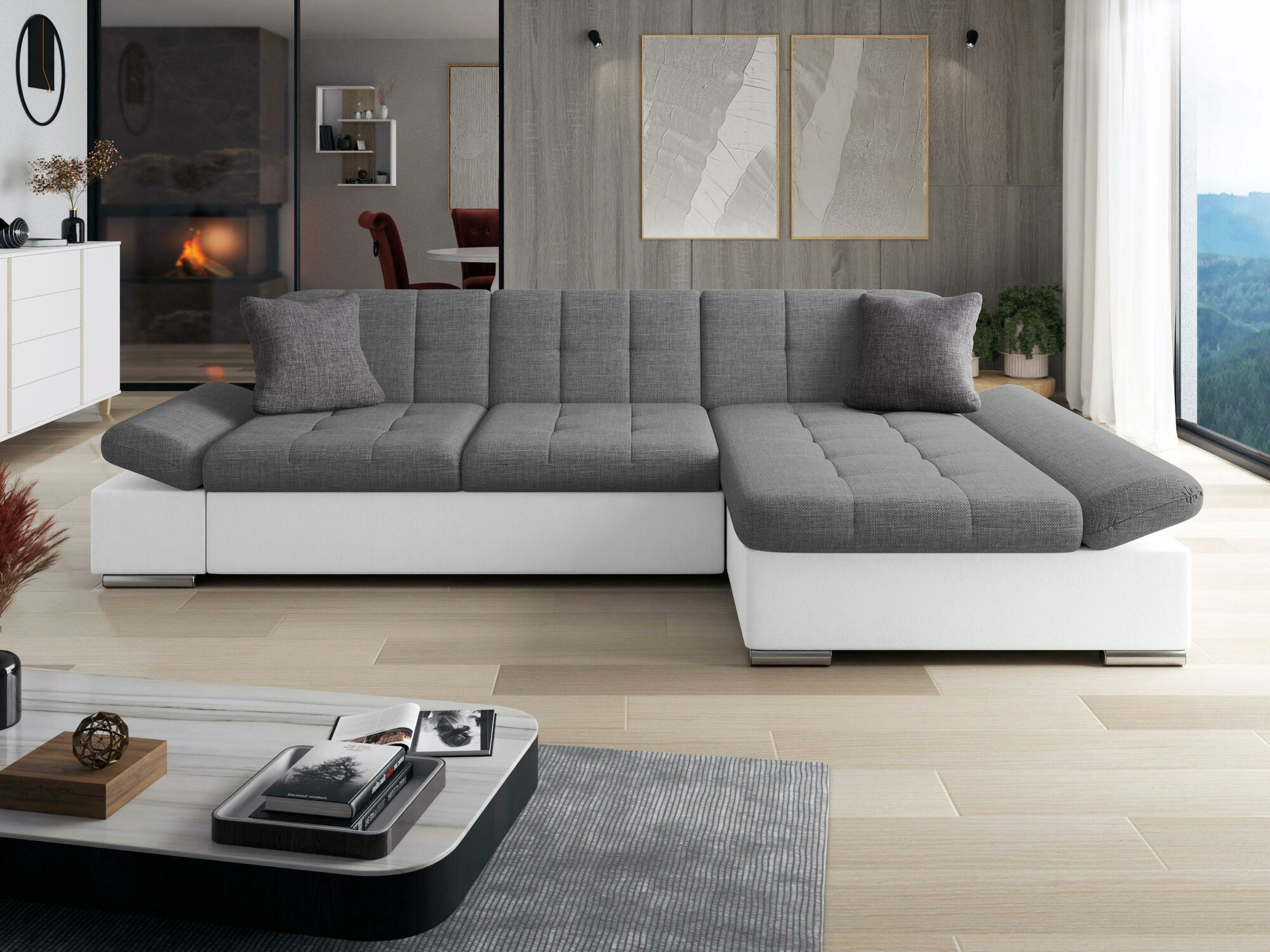 Ugaona sofa Comfivo 219 (Soft 017 + Lux 05 + Lux 06)