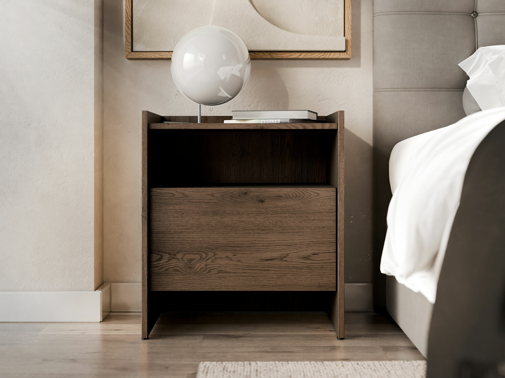 Noćni ormarić Parma 106 (Tamni hrast)