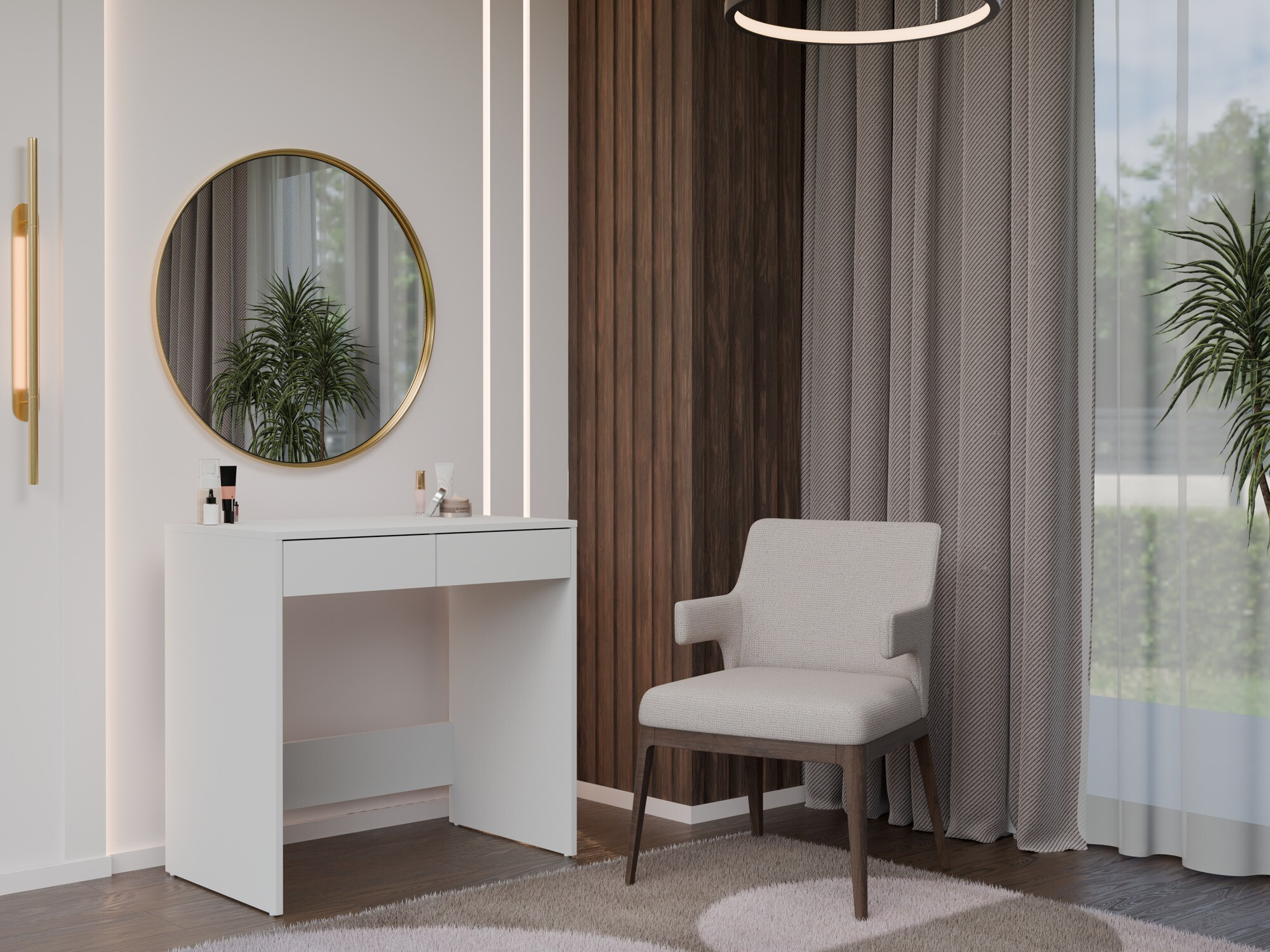 Toaletni sto Mandeville 278 (Belo)