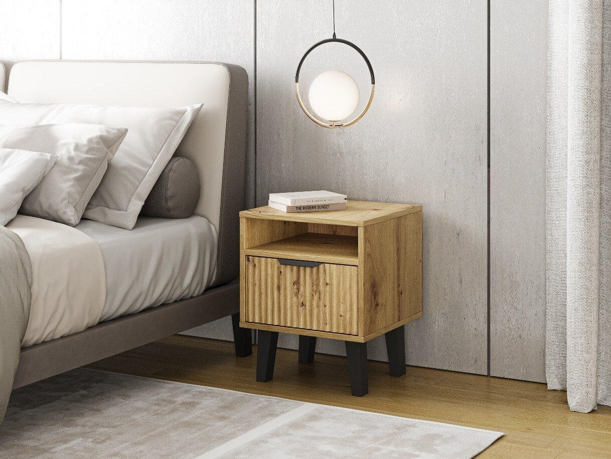 Noćni ormarić Mandeville 281 (Zanatski hrast)