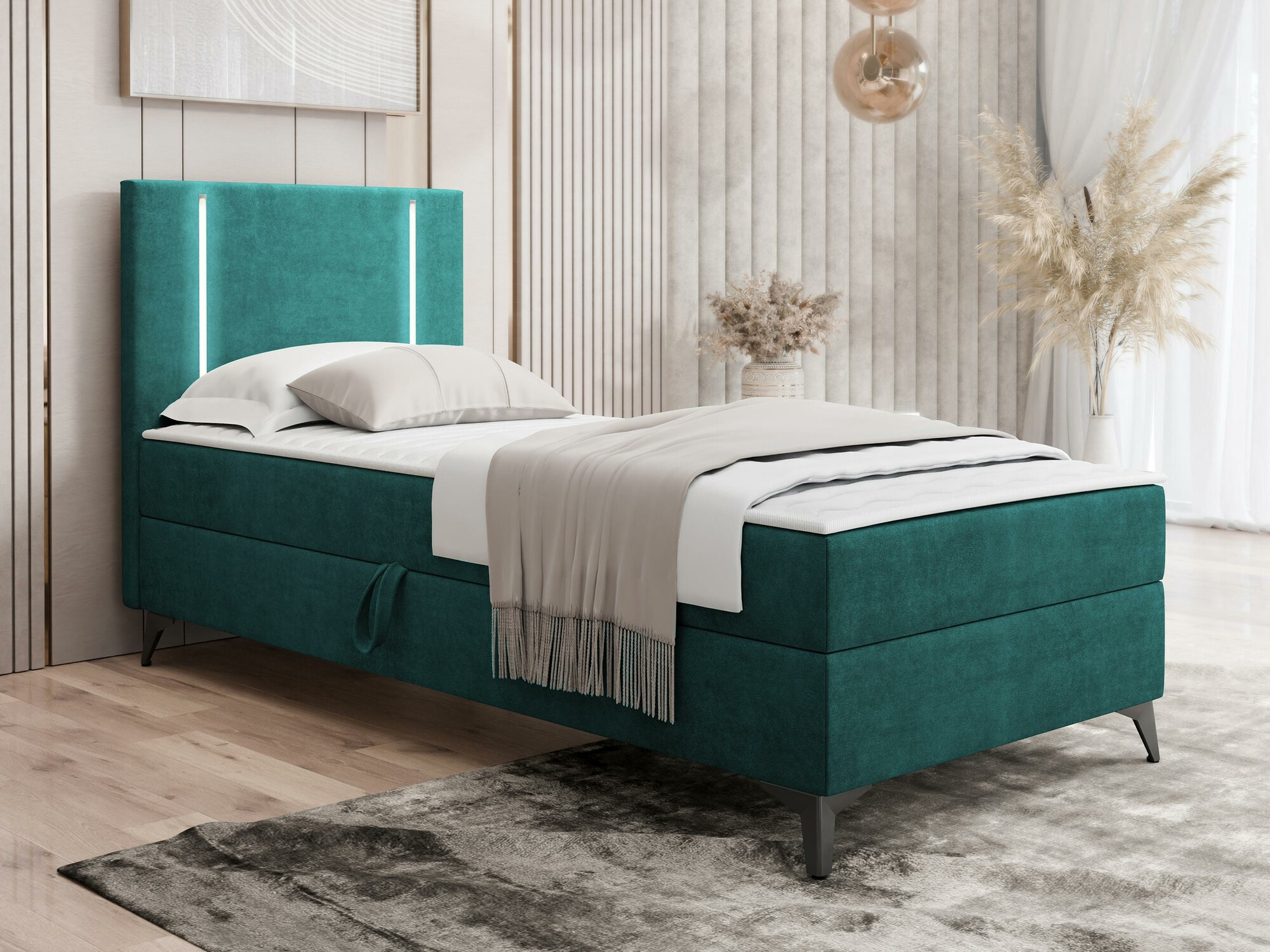 Boxspring krevet Memphis 146 (Manila 37)