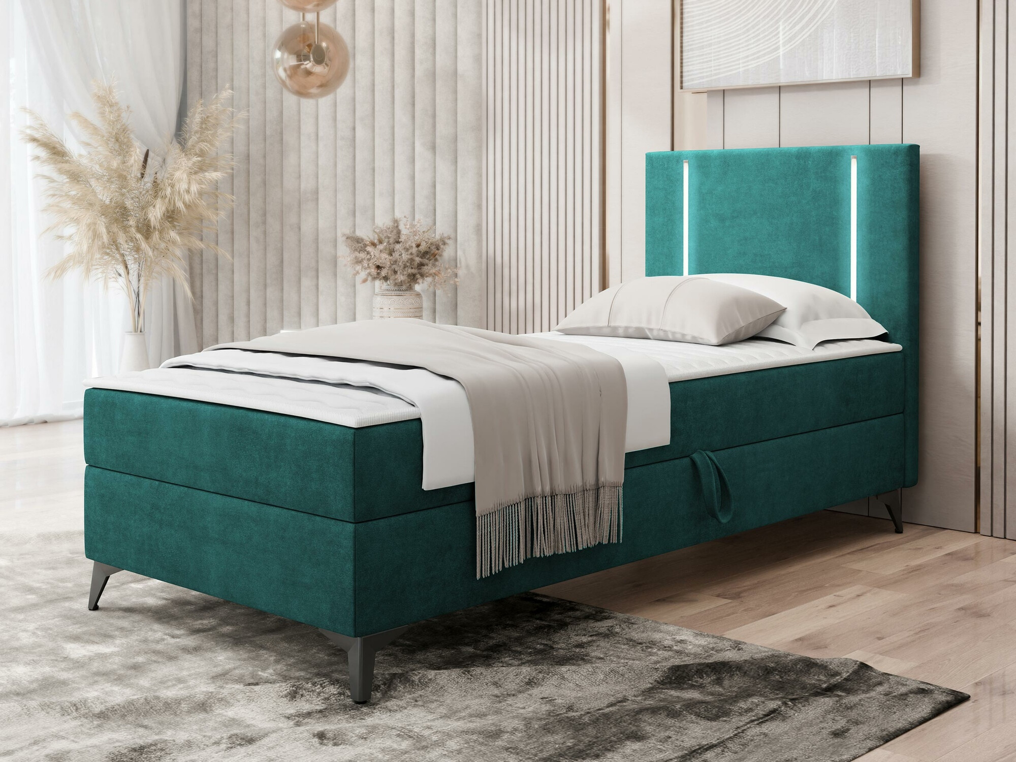 Boxspring krevet Memphis 146 (Manila 37)