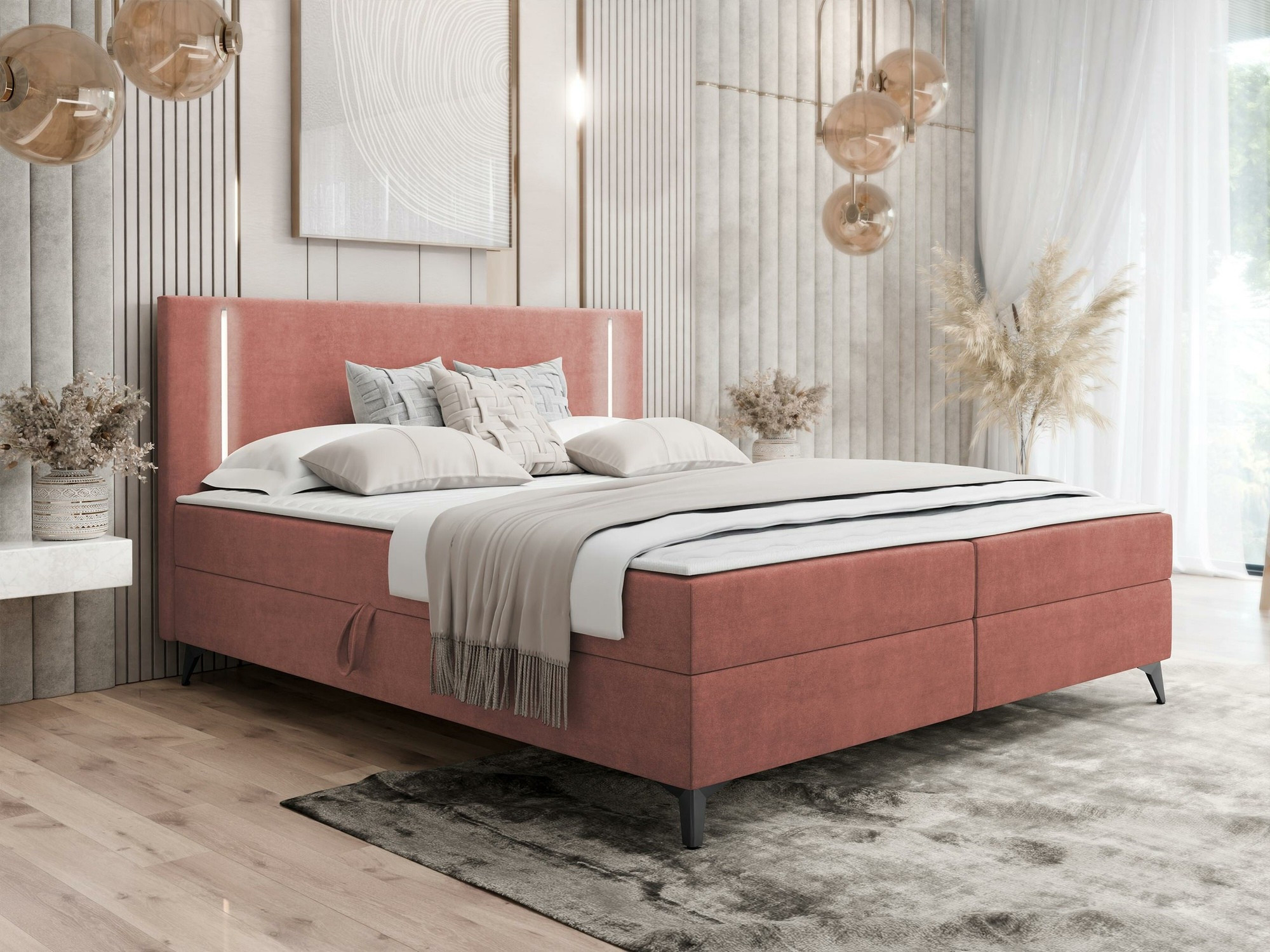Boxspring krevet Memphis 147 (Manila 29)