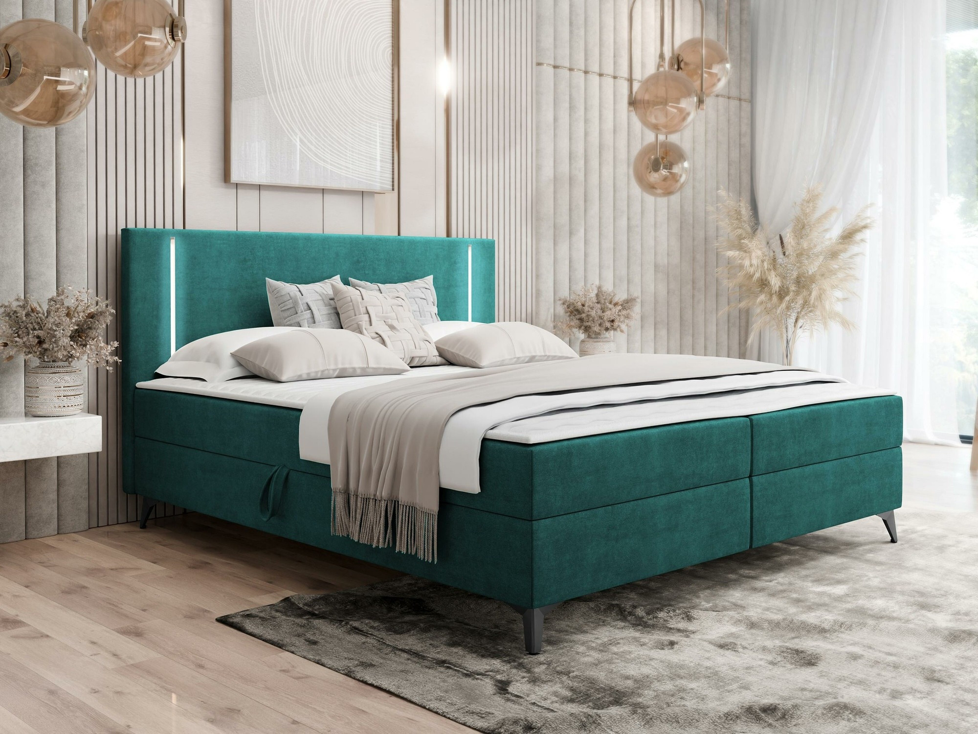 Boxspring krevet Memphis 147 (Manila 37)
