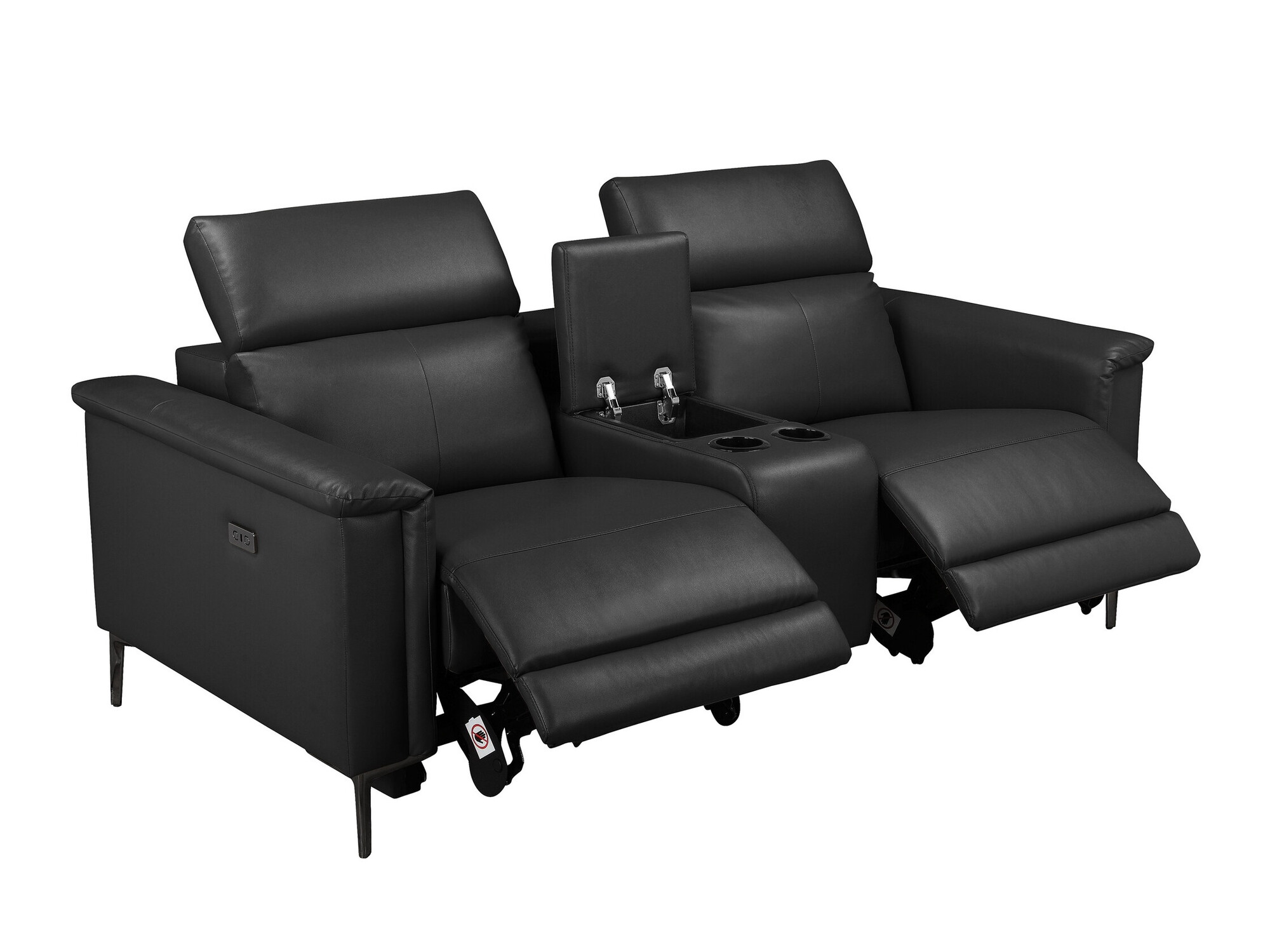 Relaks sofa Denton 1468 (Crno)