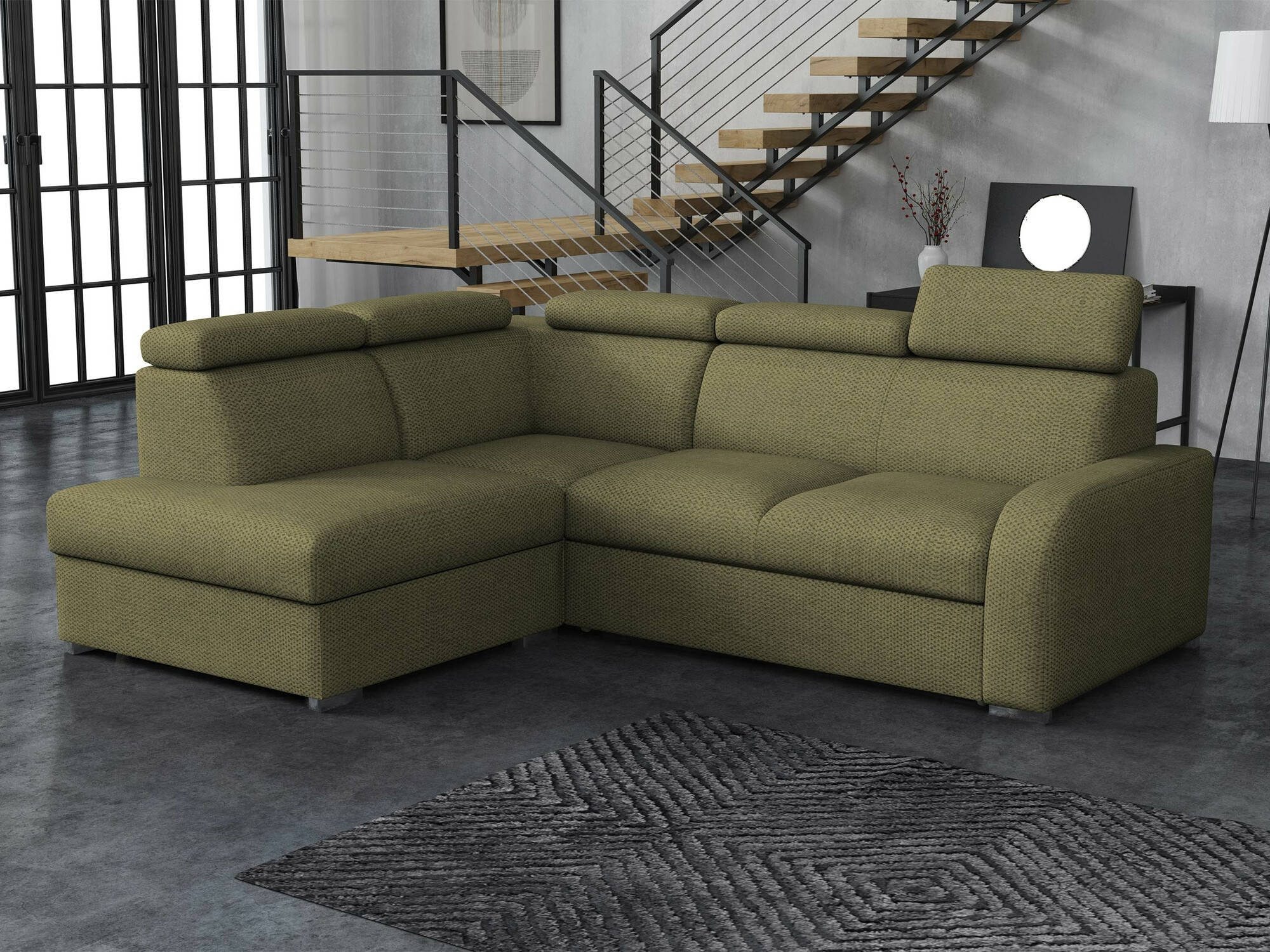 Ugaona sofa Etrcala 108 (Crown 11)