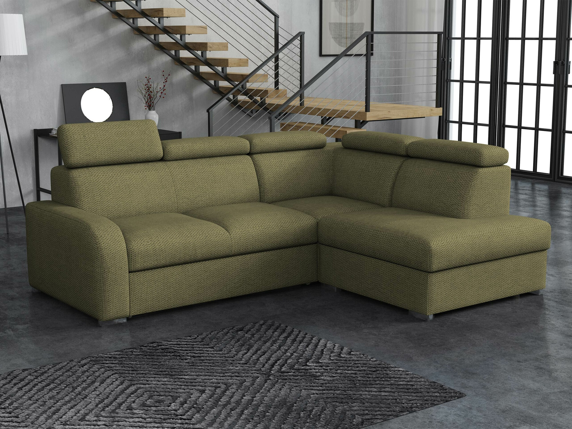 Ugaona sofa Etrcala 108 (Crown 11)