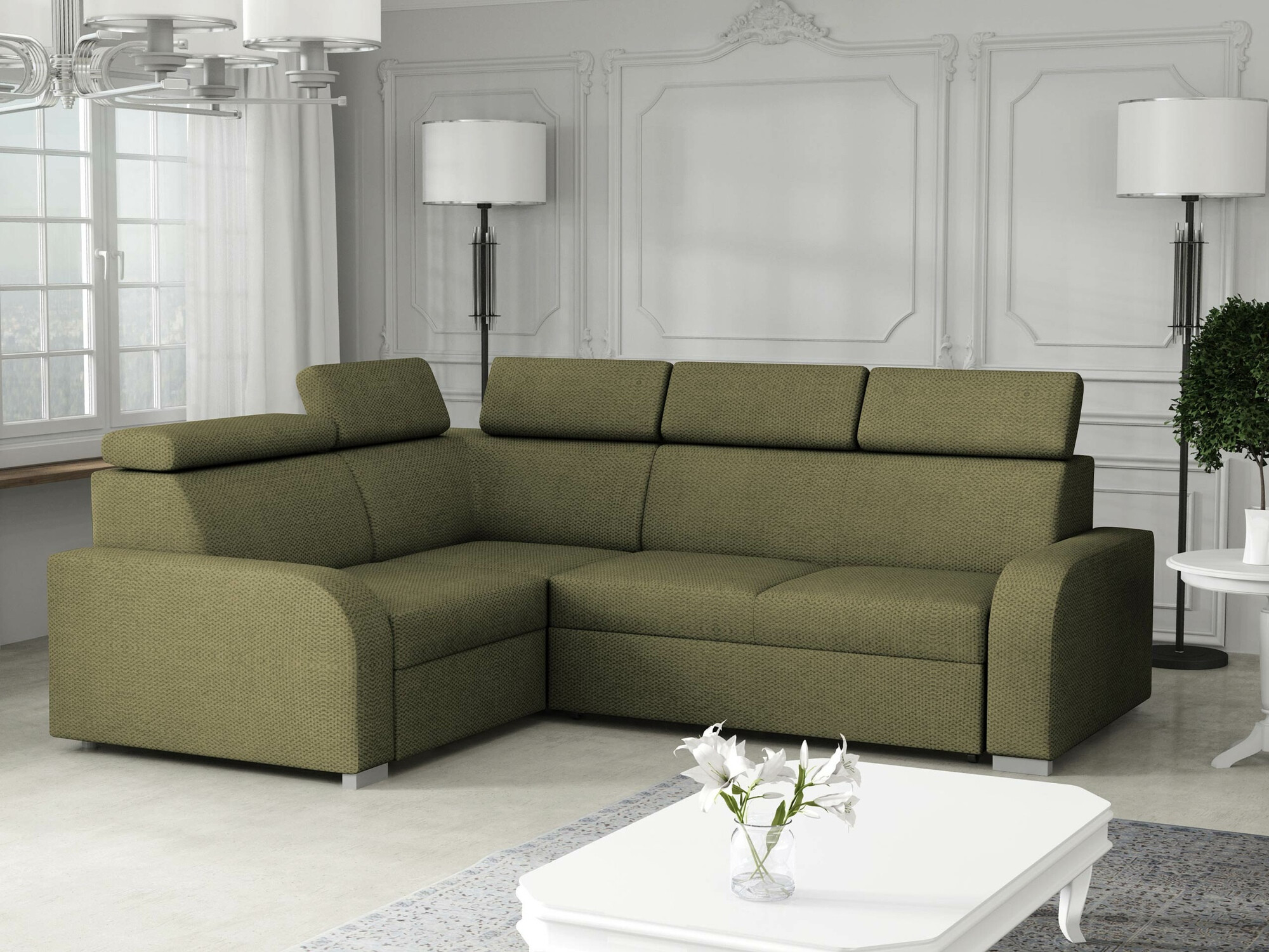 Ugaona sofa Etrcala 109 (Crown 11)