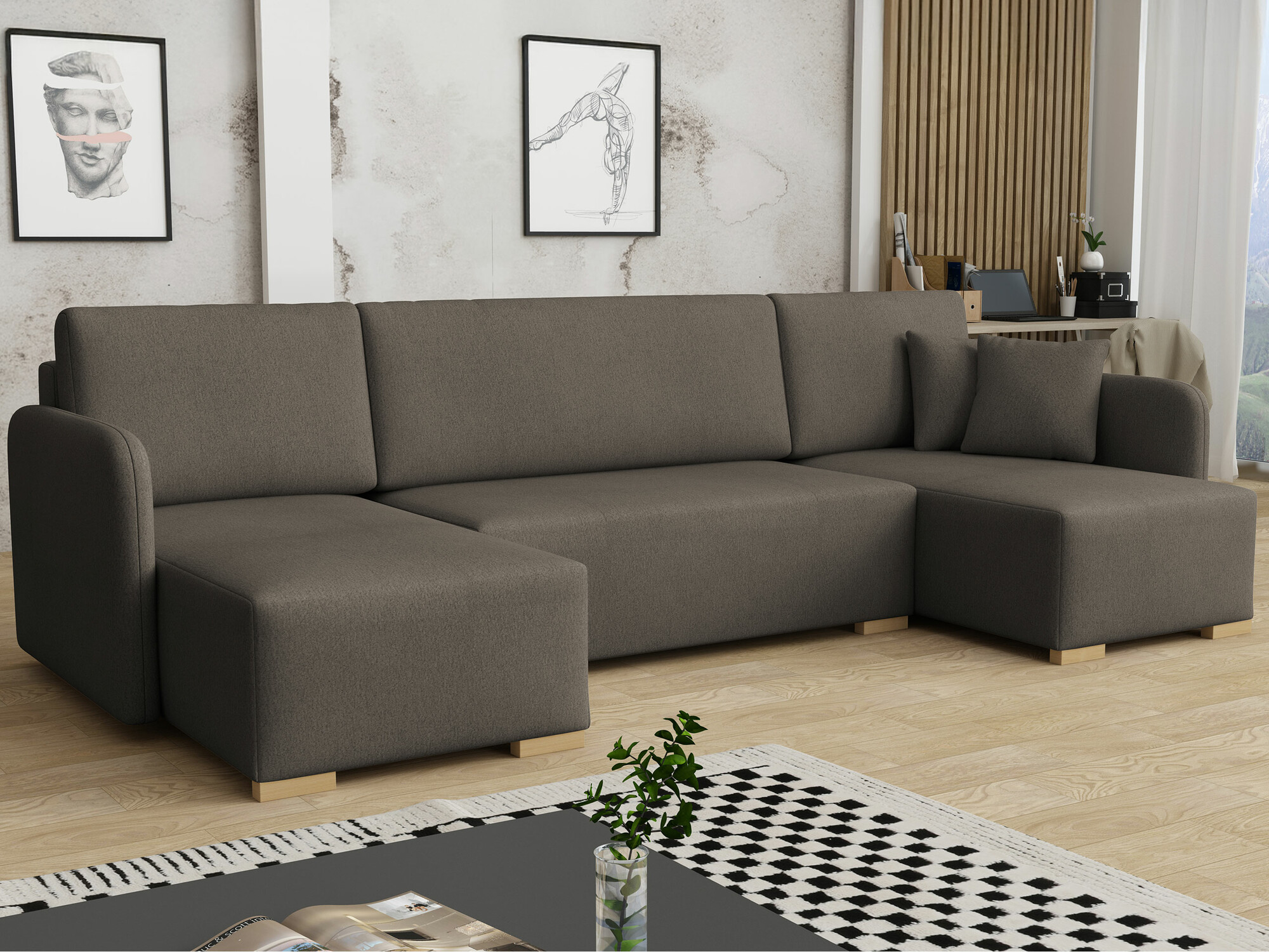 Ugaona sofa Columbus 246 (Velo 625)
