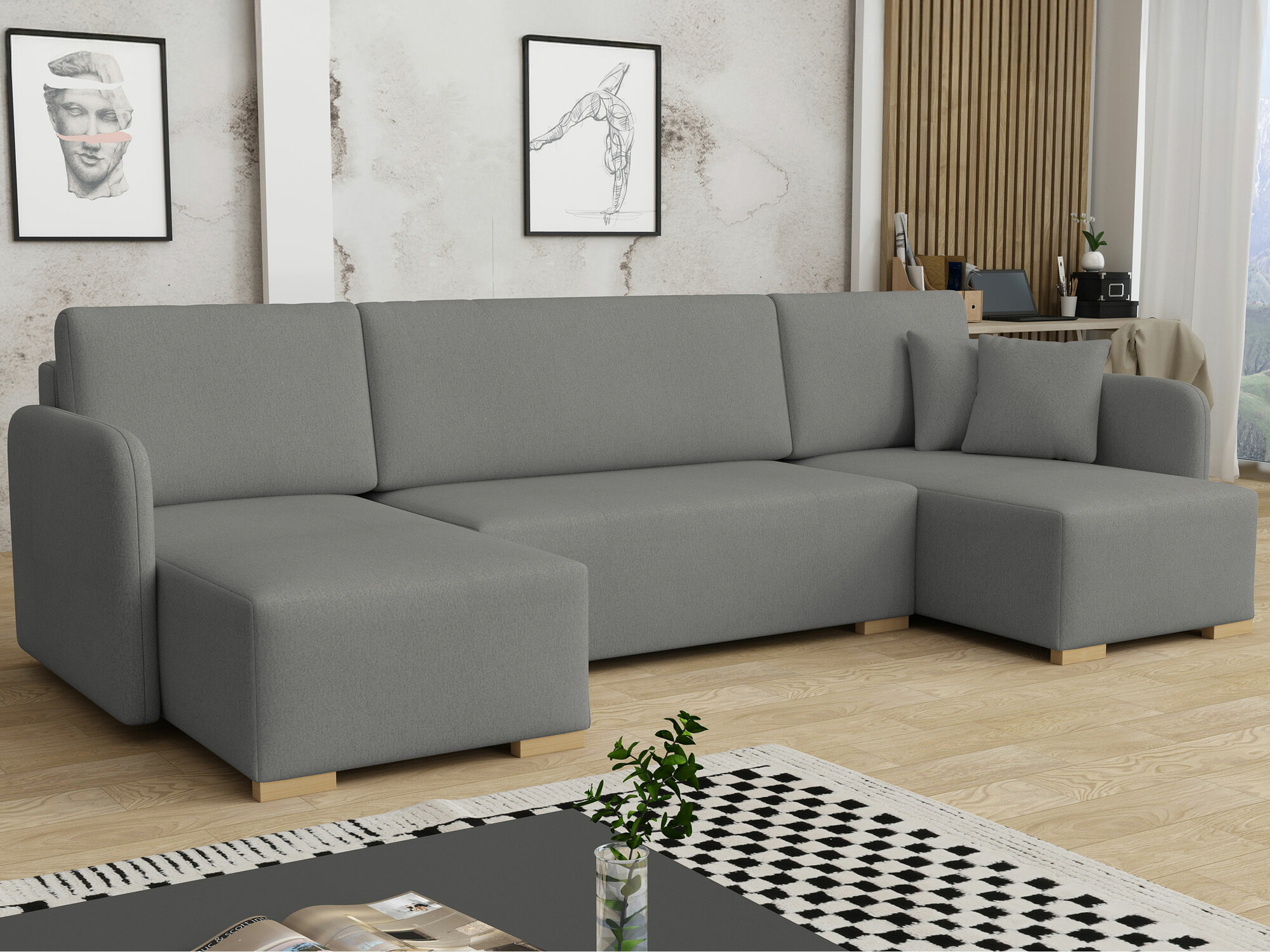 Ugaona sofa Columbus 246 (Velo 635)