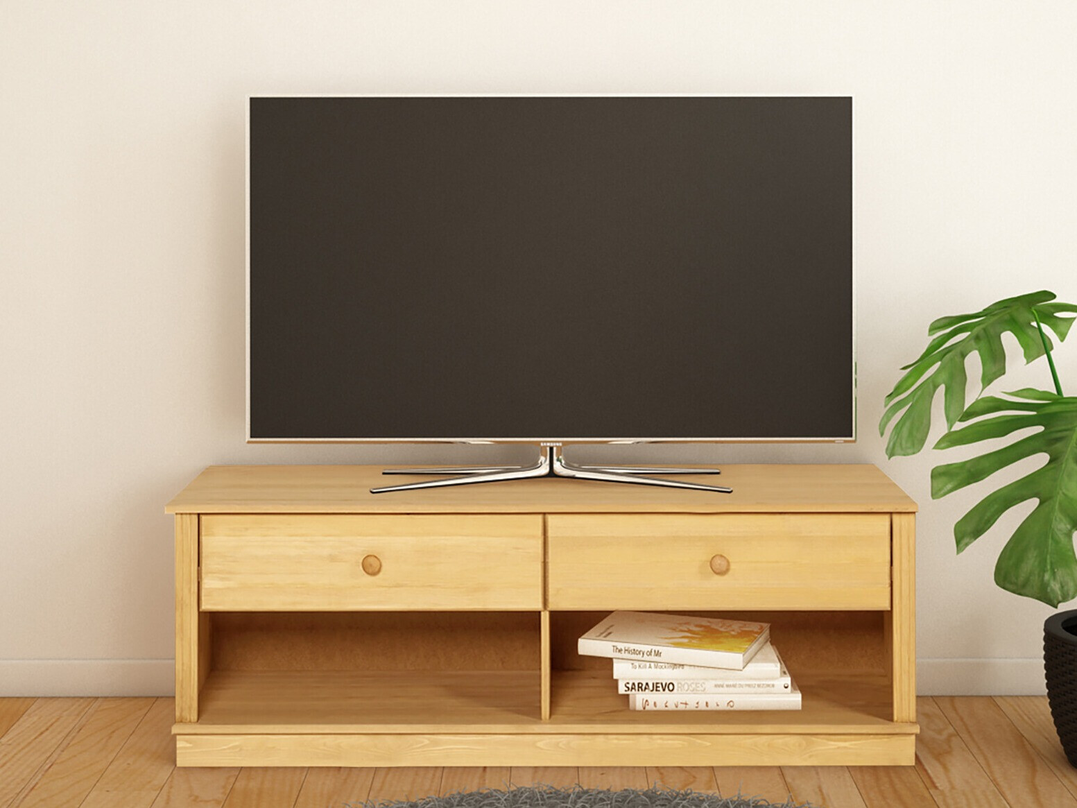 TV komoda Saltoro 101 (Svetlo smeđa)