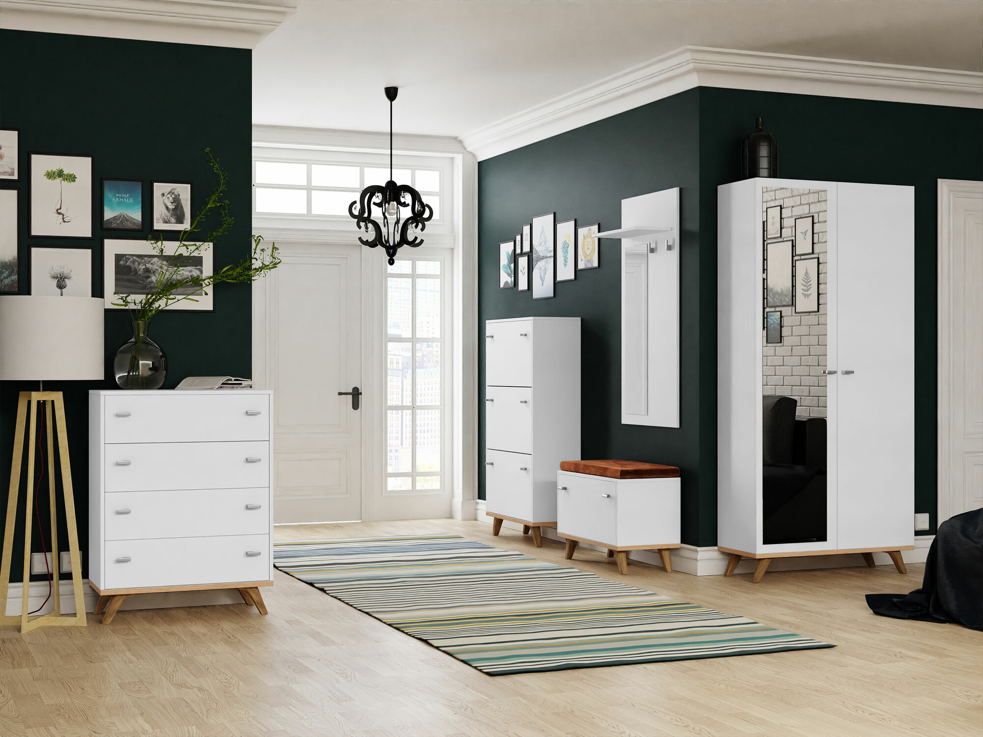 Set za hodnik Levtena 105