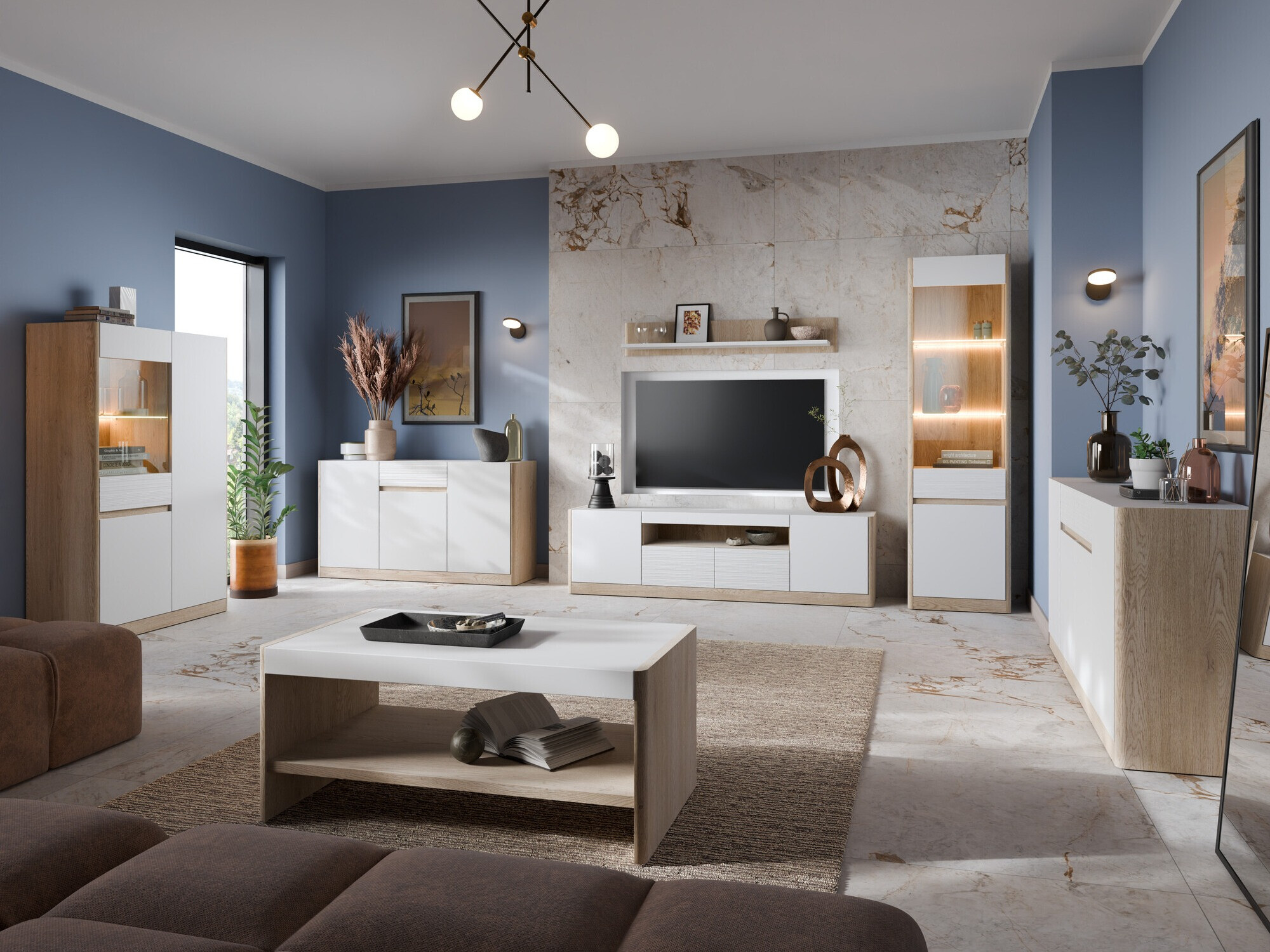 Set za dnevnu sobu Flosoi 107